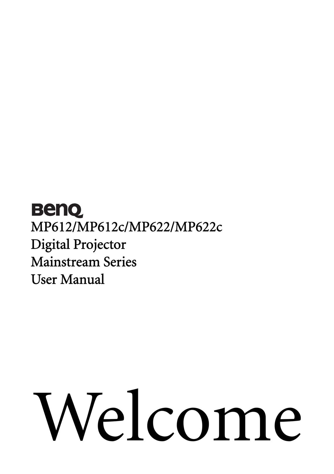 BenQ MP612 Crib Toy User Manual (Page 1)
