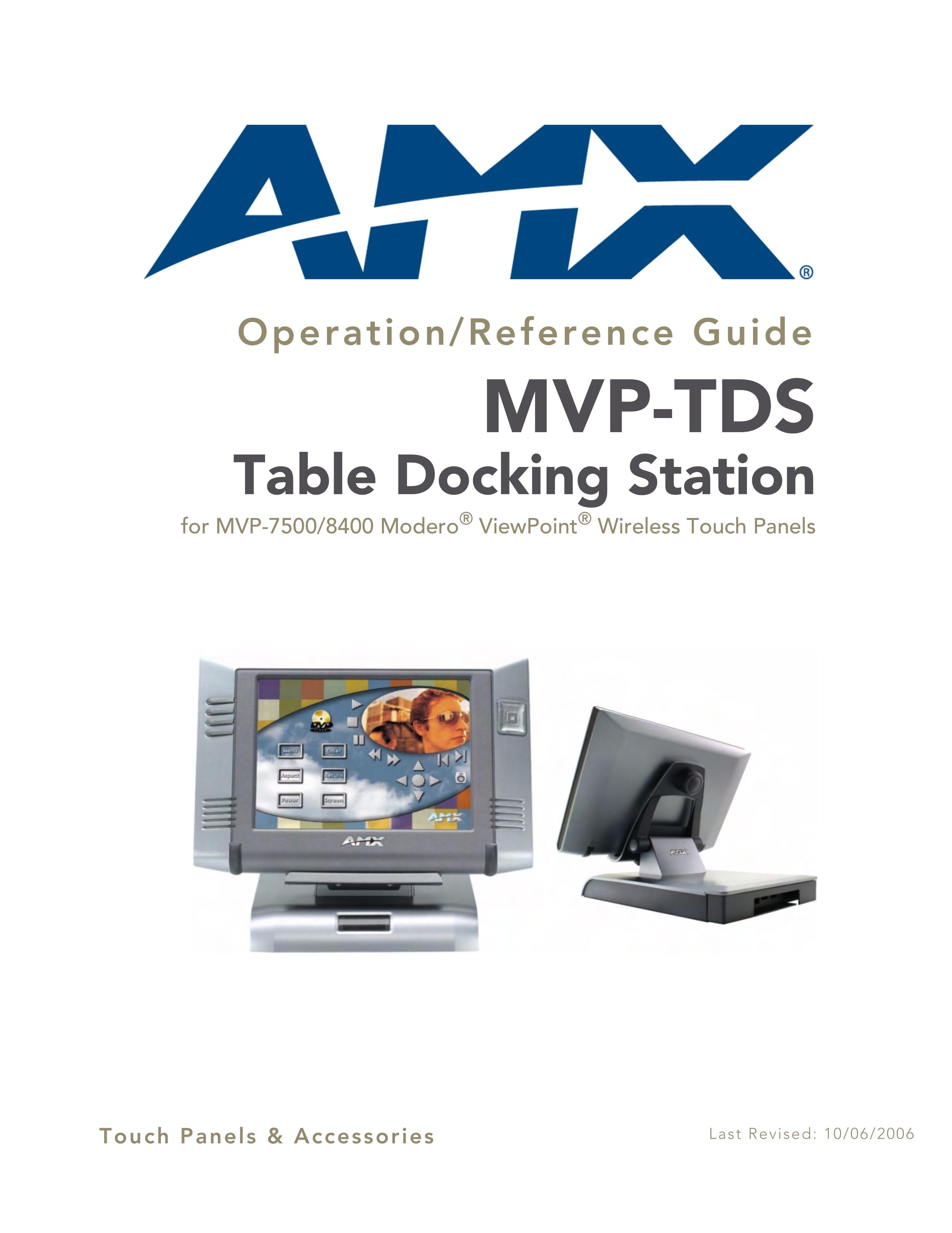 AMX MVP-TDS MP3 Docking Station User Manual (Page 1)
