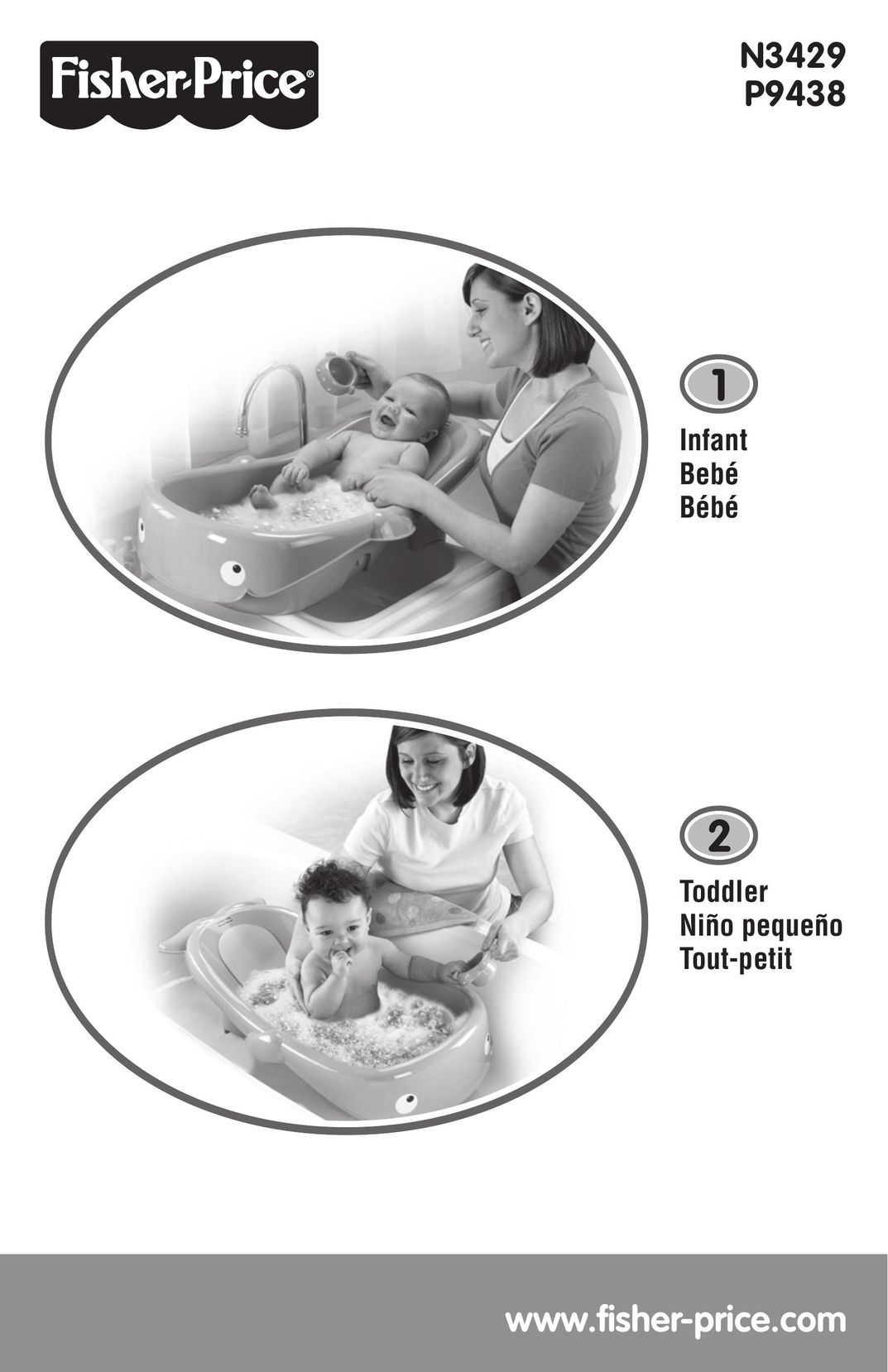 Fisher-Price N3429 Baby Furniture User Manual (Page 1)