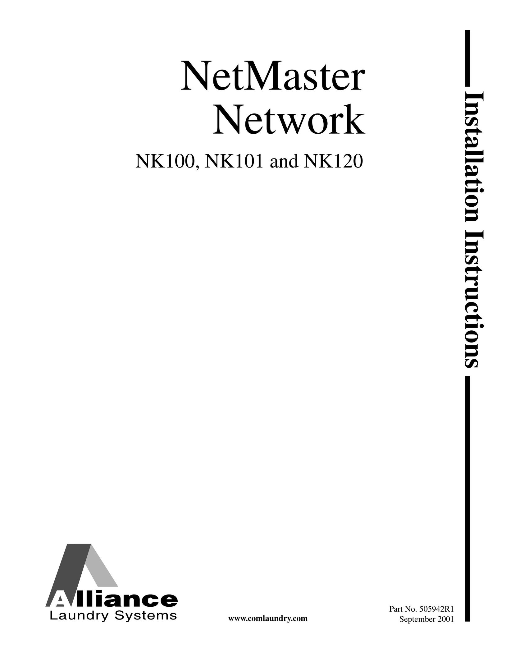 Alliance Laundry Systems NK100 Network Hardware User Manual (Page 1)