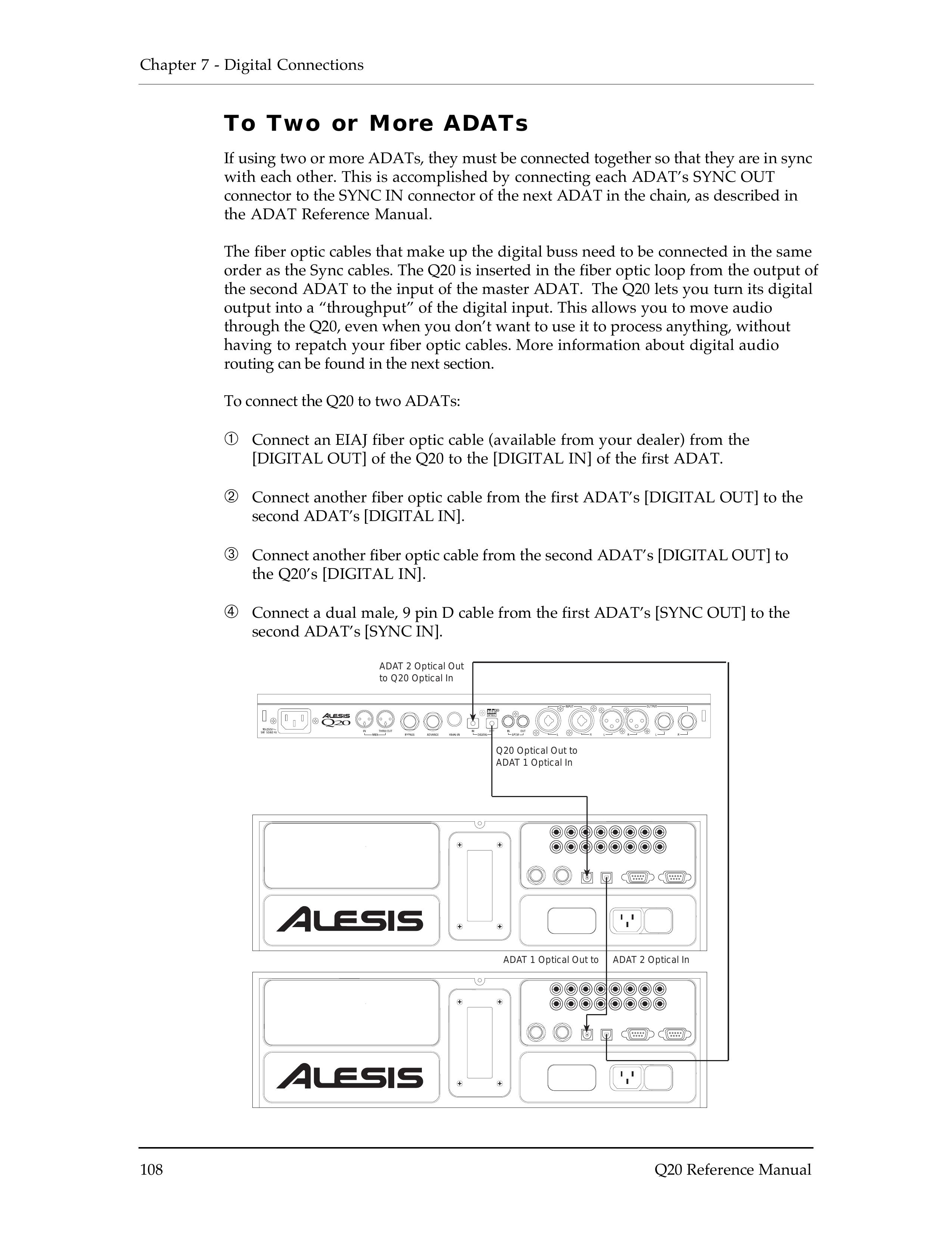Alesis Q20 DJ Equipment User Manual (Page 110)