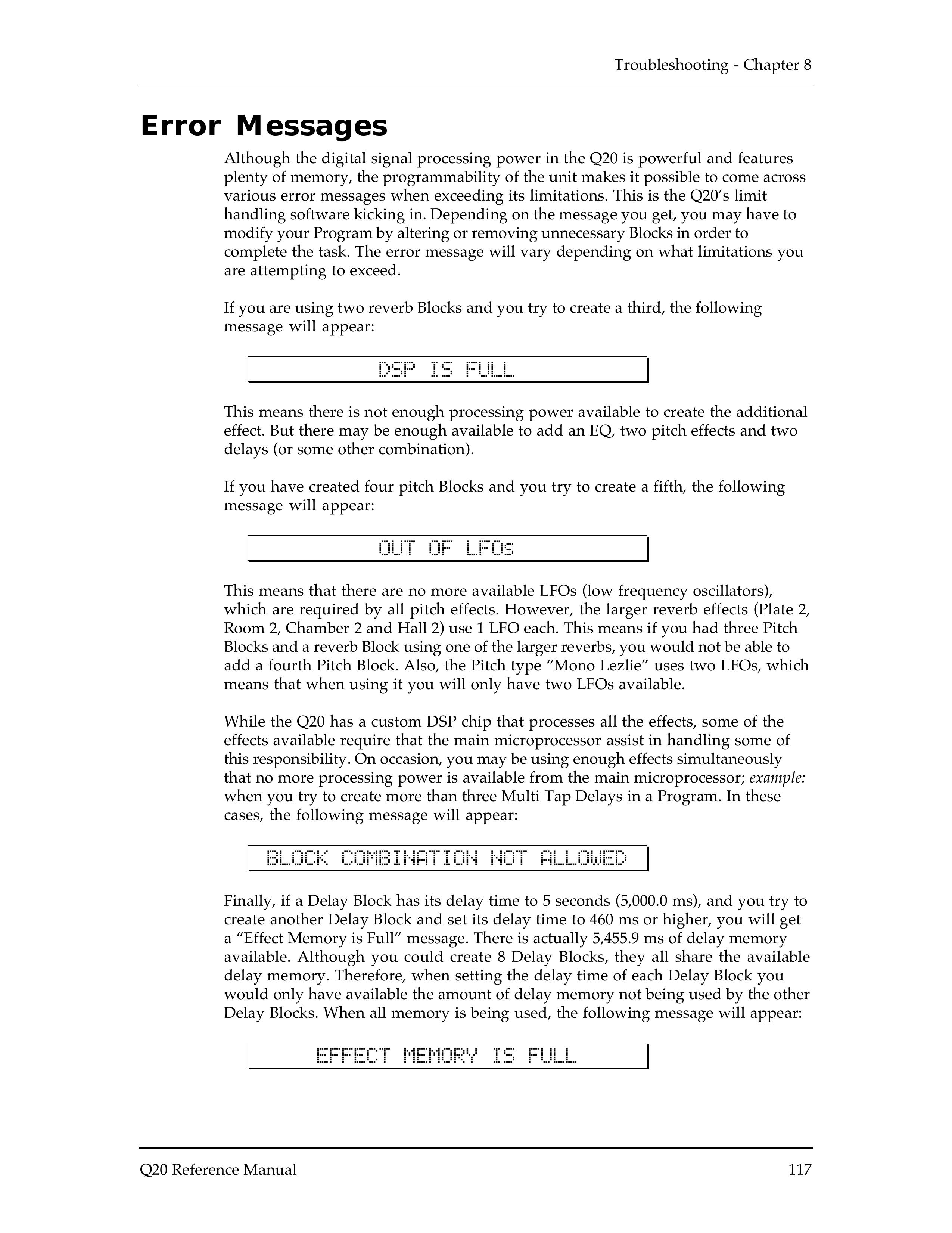 Alesis Q20 DJ Equipment User Manual (Page 119)