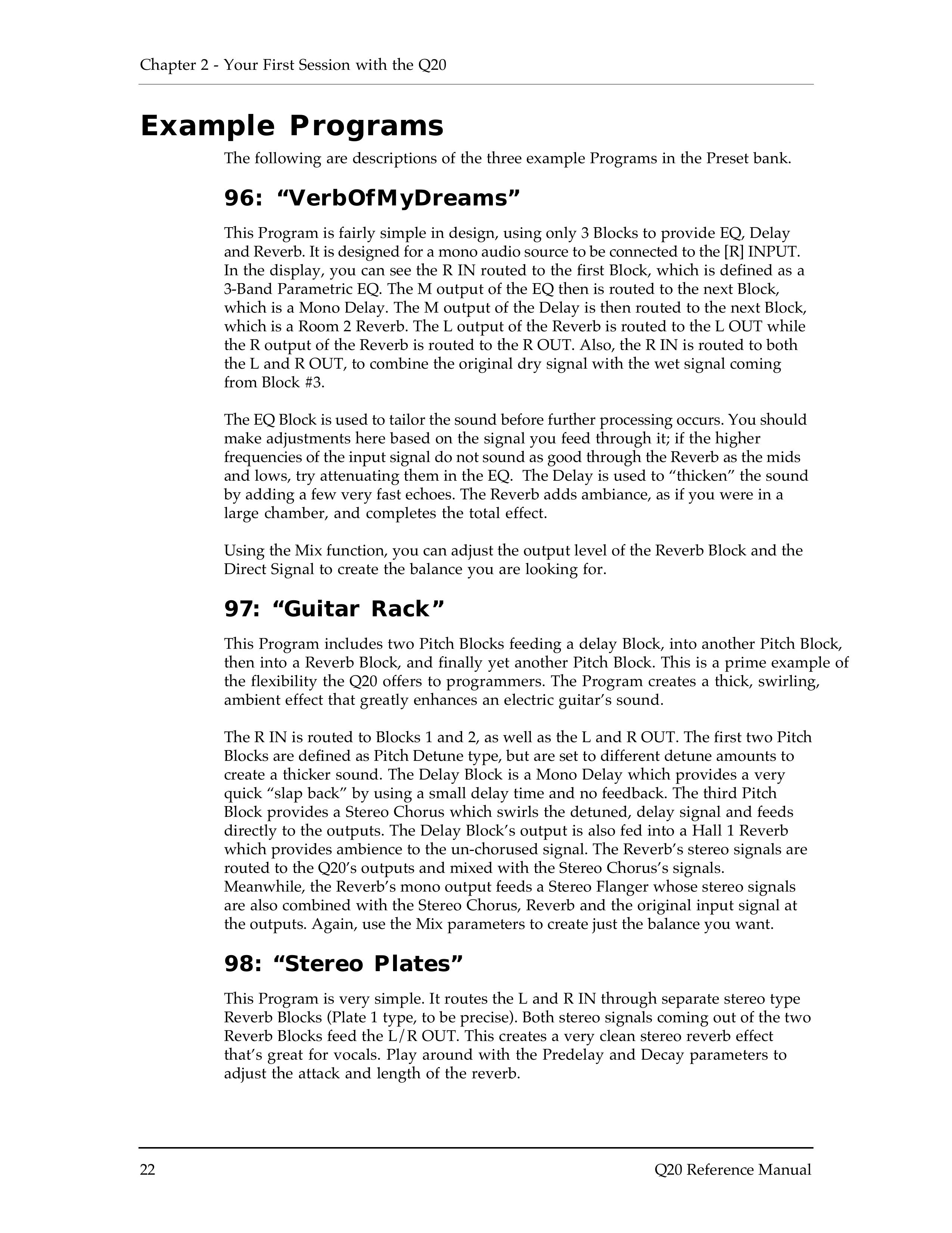 Alesis Q20 DJ Equipment User Manual (Page 24)