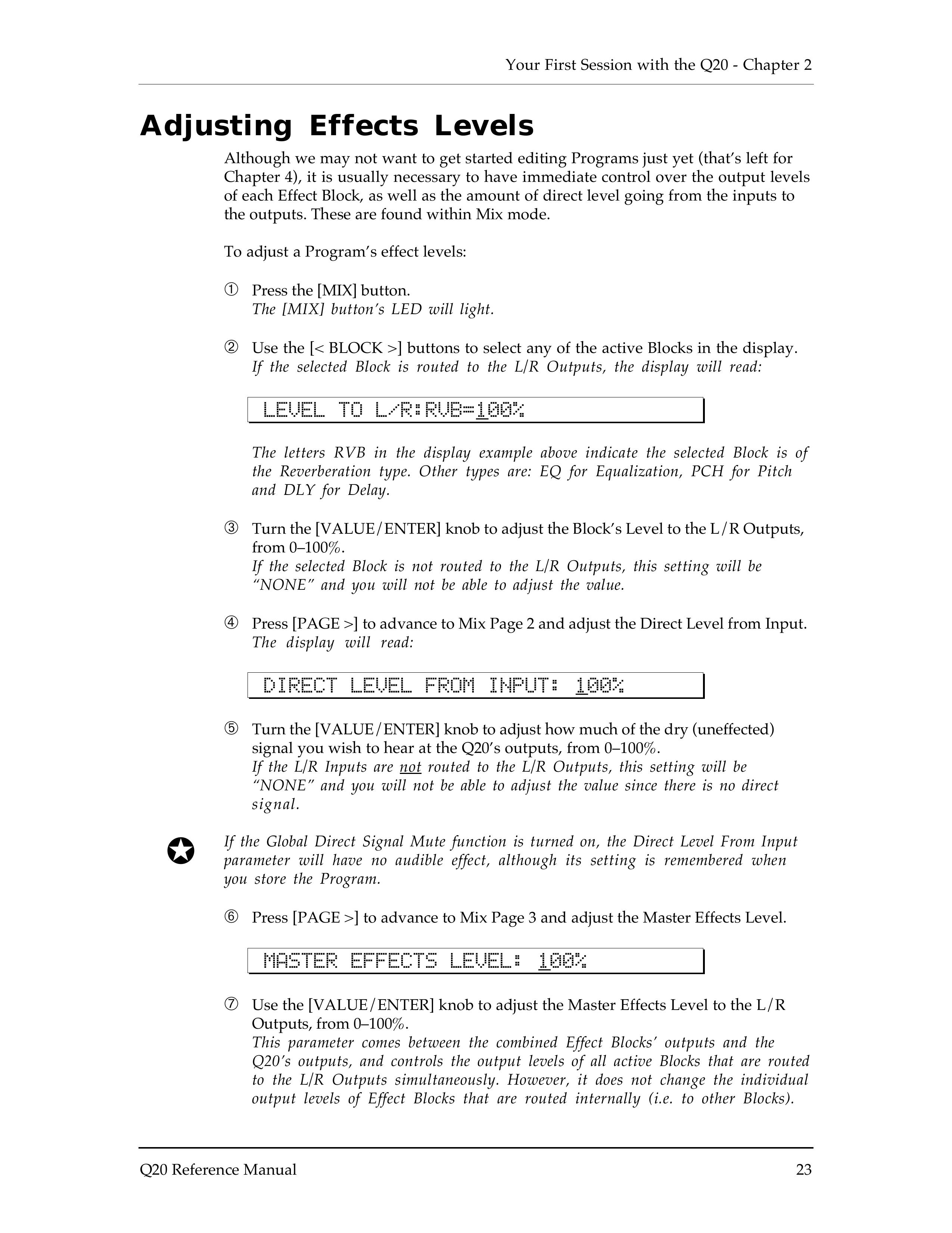 Alesis Q20 DJ Equipment User Manual (Page 25)