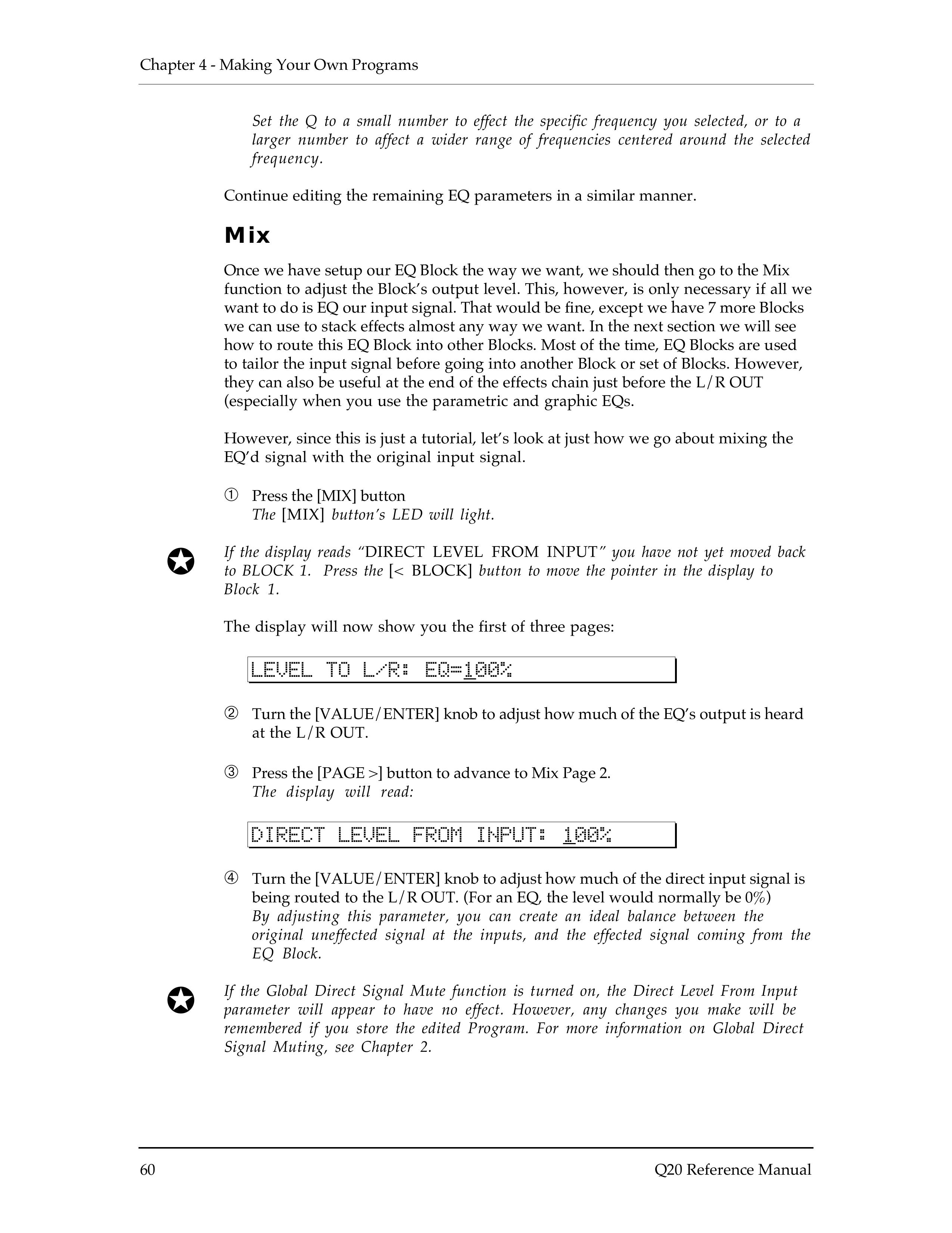 Alesis Q20 DJ Equipment User Manual (Page 62)