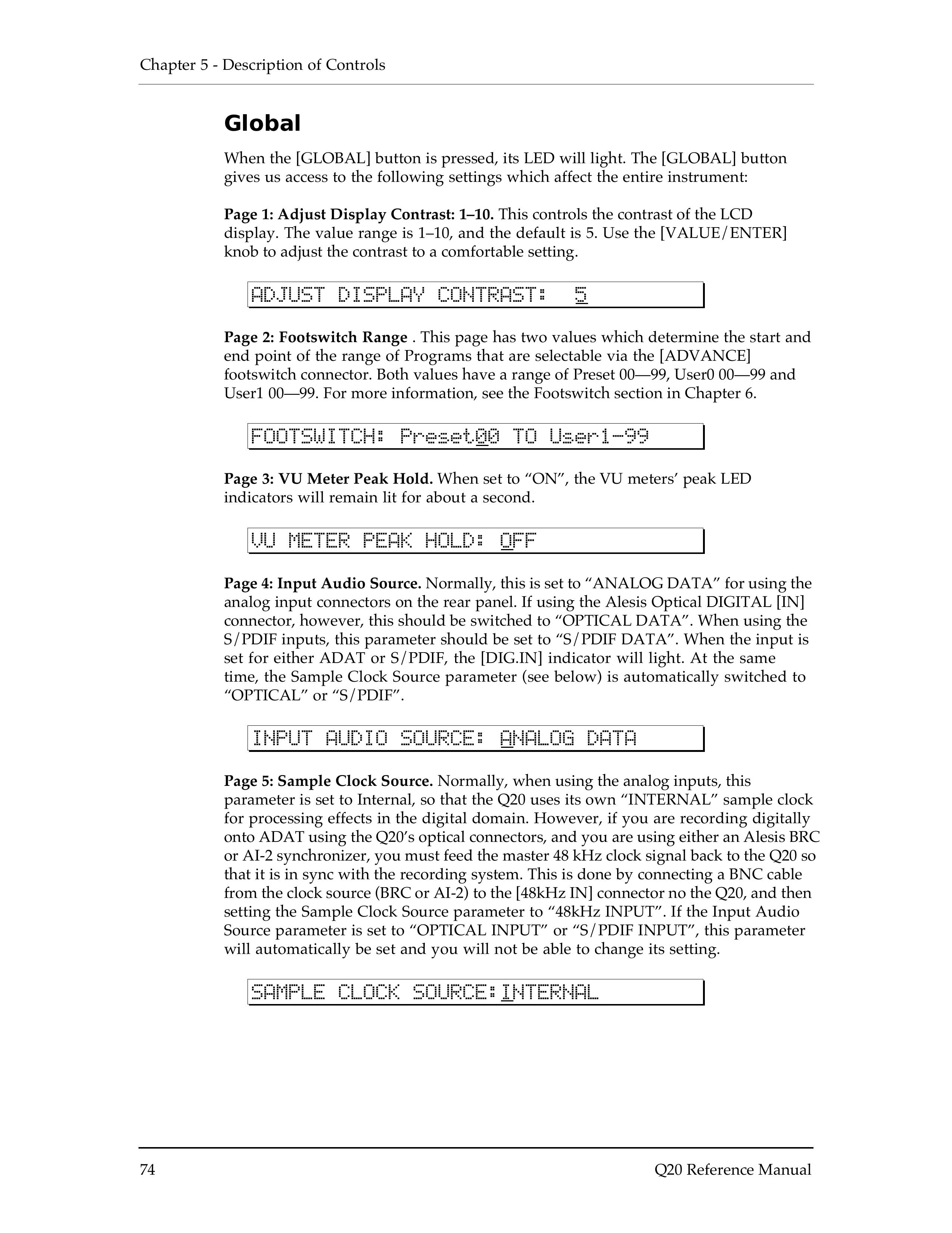 Alesis Q20 DJ Equipment User Manual (Page 76)