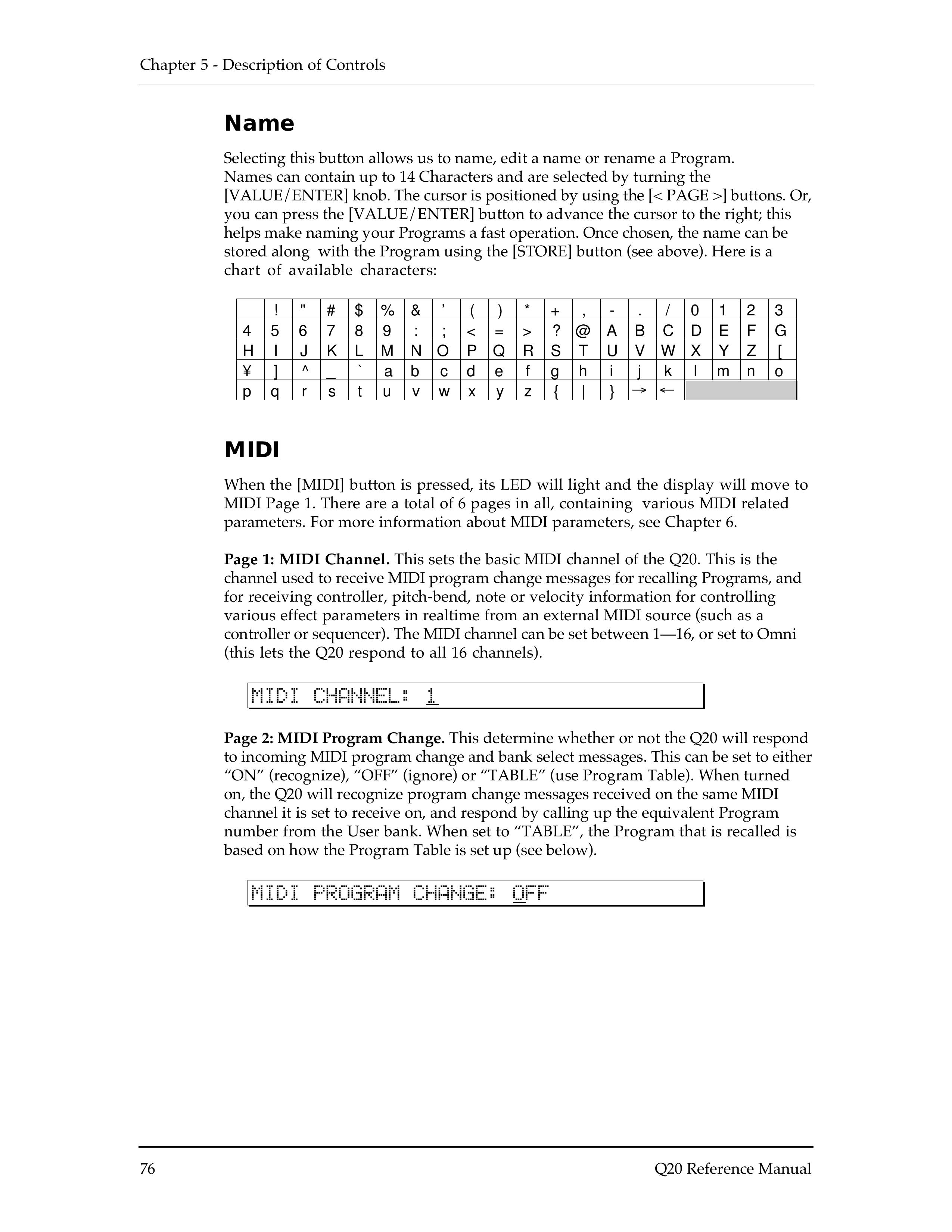Alesis Q20 DJ Equipment User Manual (Page 78)