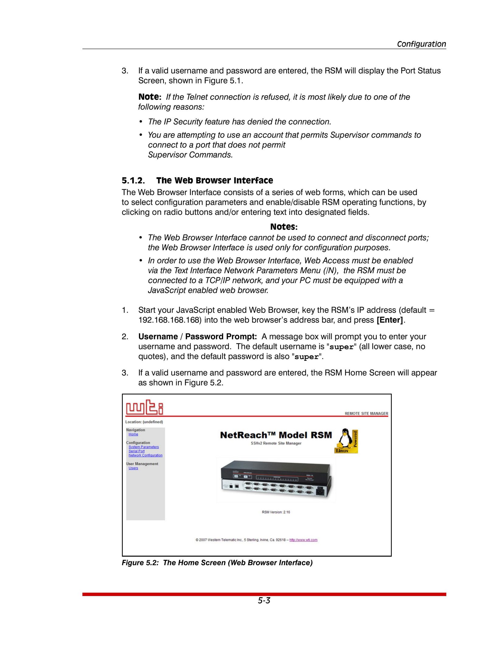 Western Telematic RSM-32 Video Gaming Accessories User Manual (Page 22)