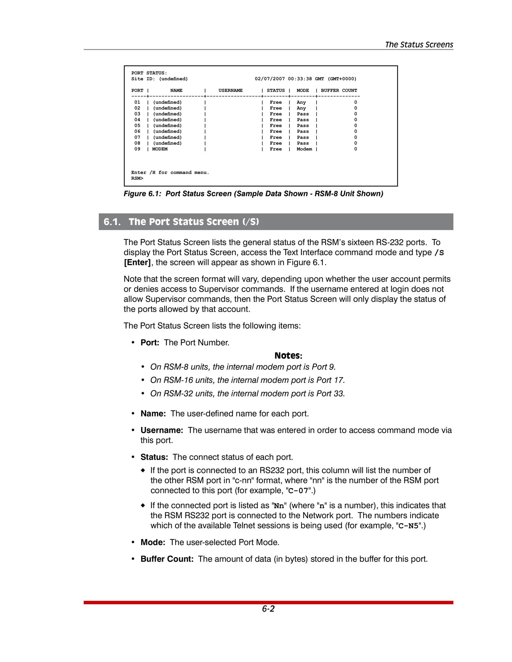 Western Telematic RSM-32 Video Gaming Accessories User Manual (Page 73)