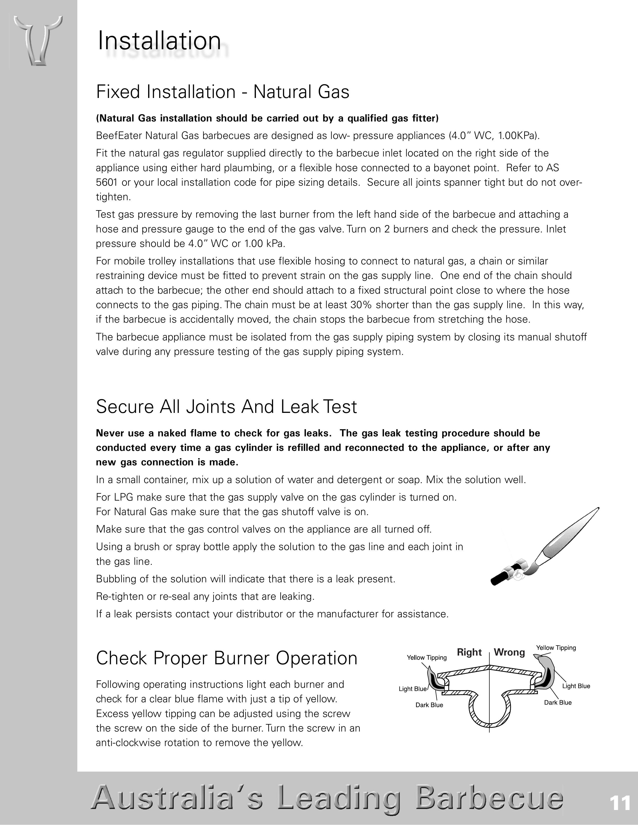 BeefEater SL4000s Charcoal Grill User Manual (Page 11)