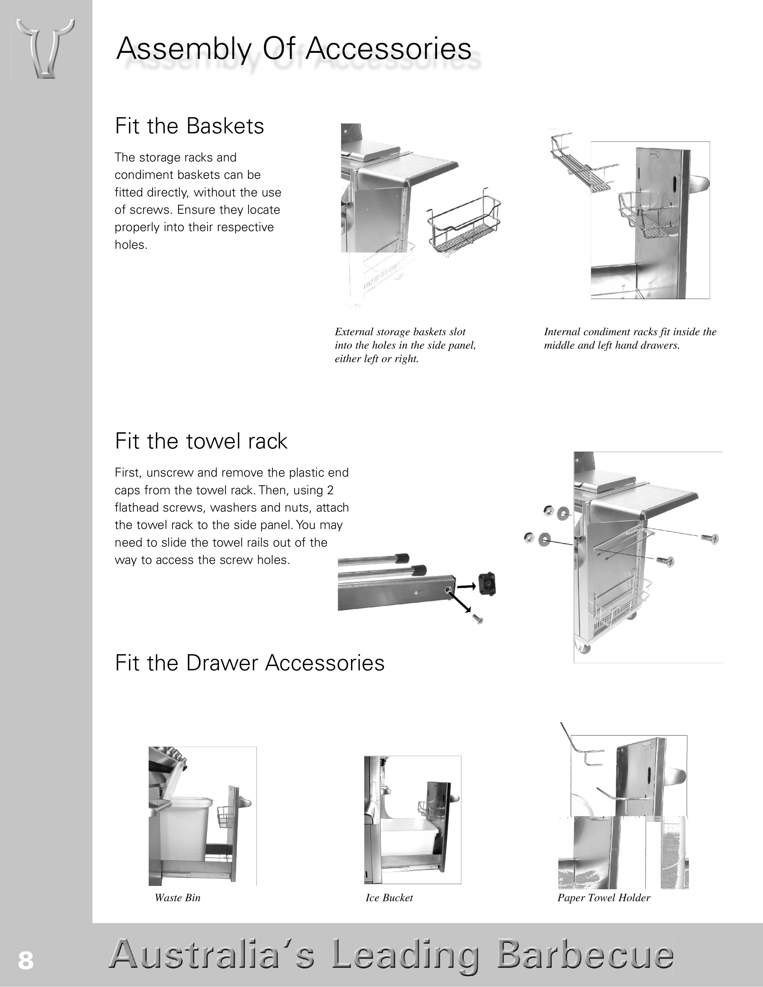 BeefEater SL4000s Charcoal Grill User Manual (Page 8)