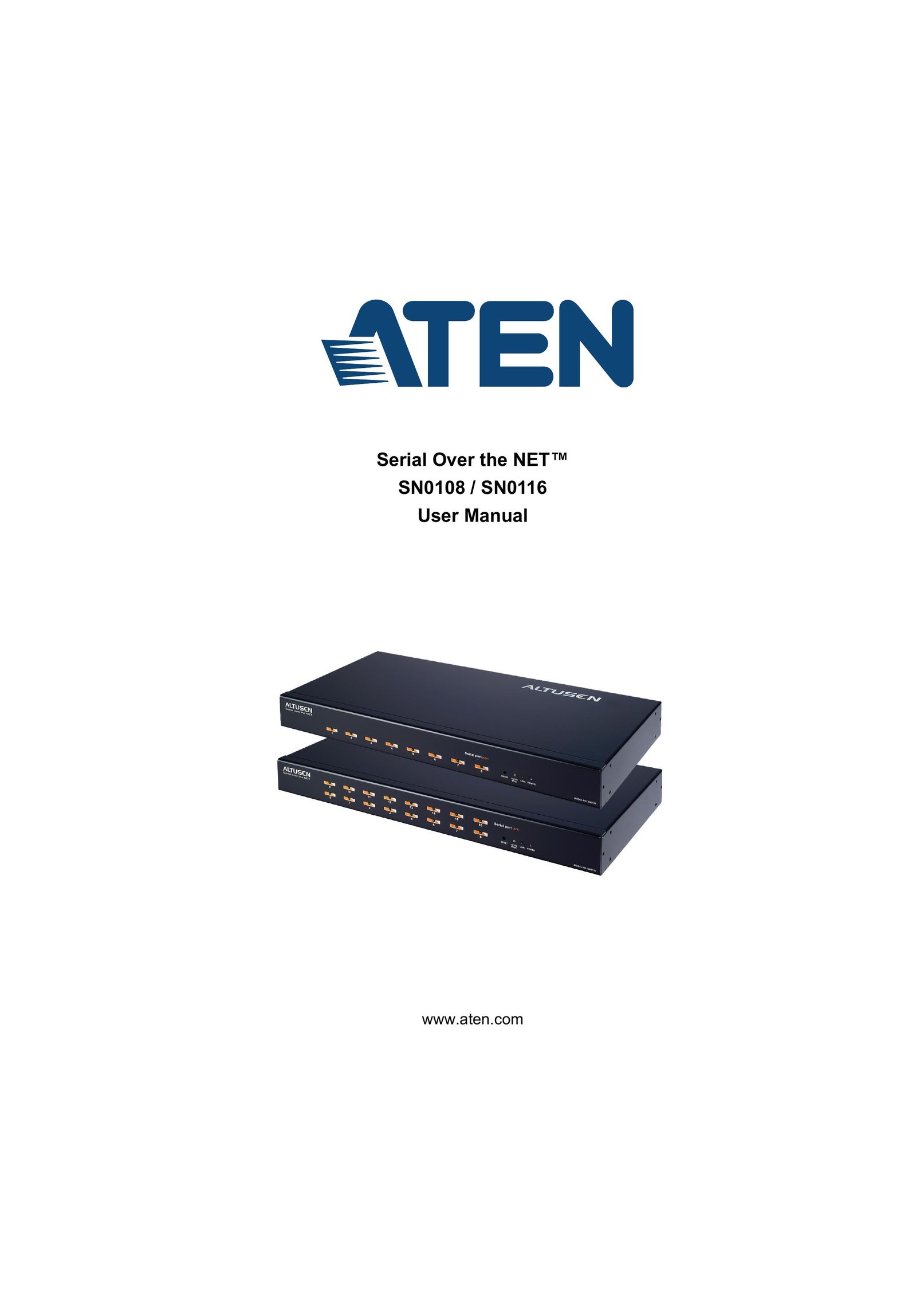 ATEN Technology SN0108 Computer Drive User Manual (Page 1)
