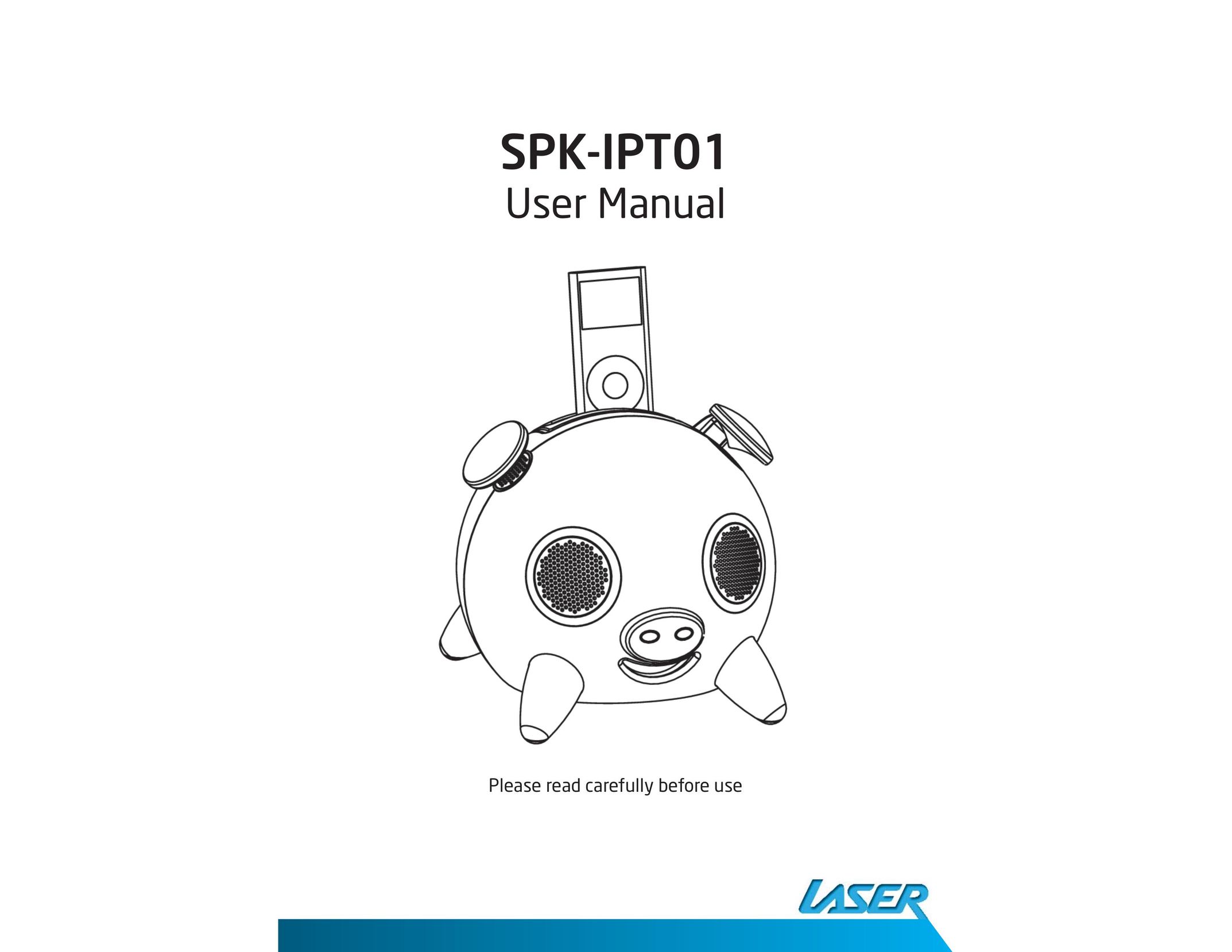 Laser SPK-IPT01 MP3 Docking Station User Manual (Page 1)