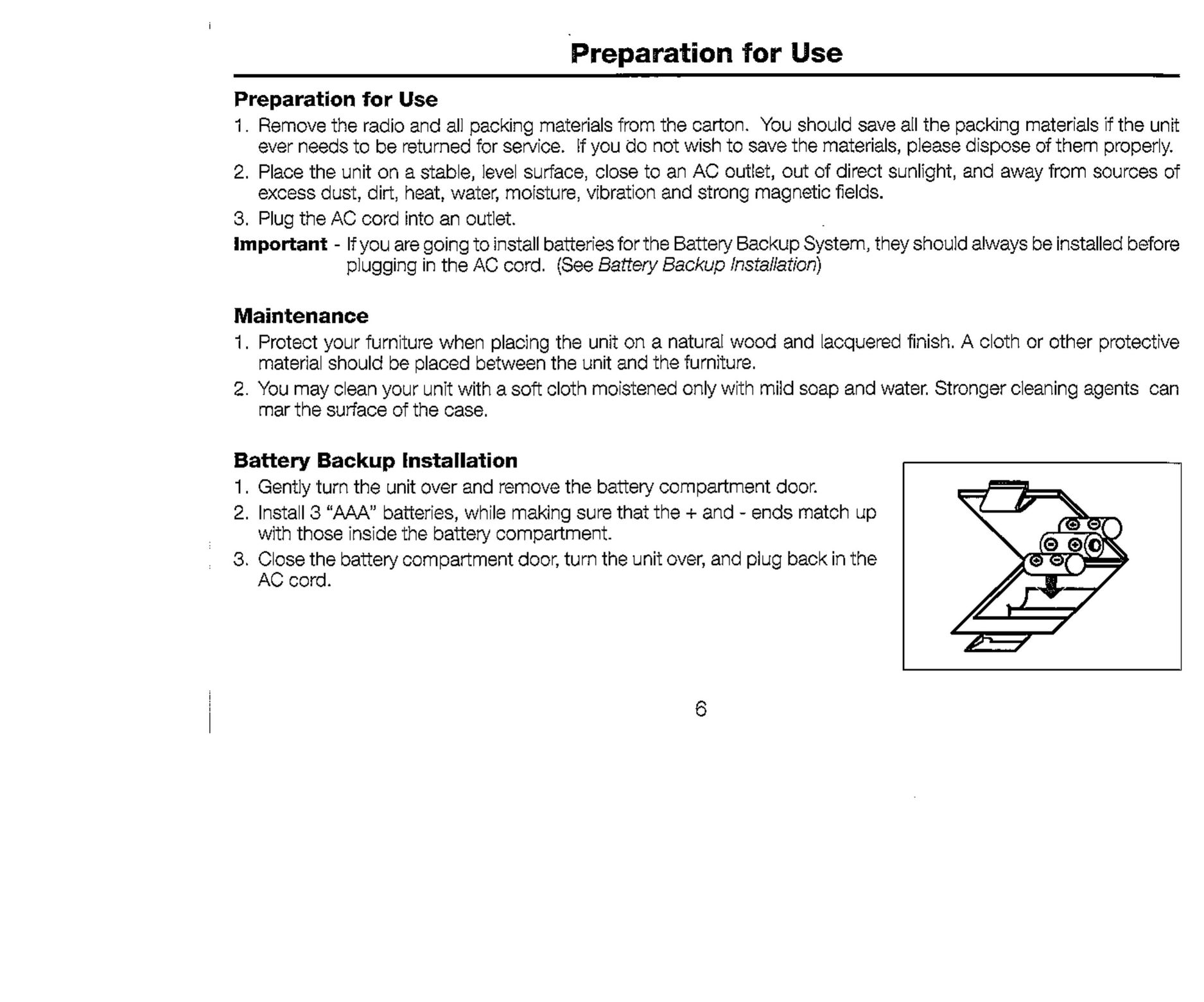 Timex T300 Car Video System User Manual (Page 7)