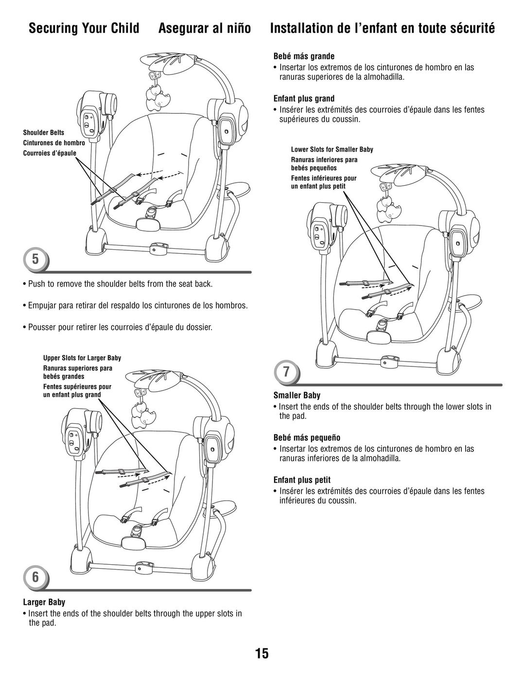 Fisher-Price T8377 Baby Accessories User Manual (Page 15)