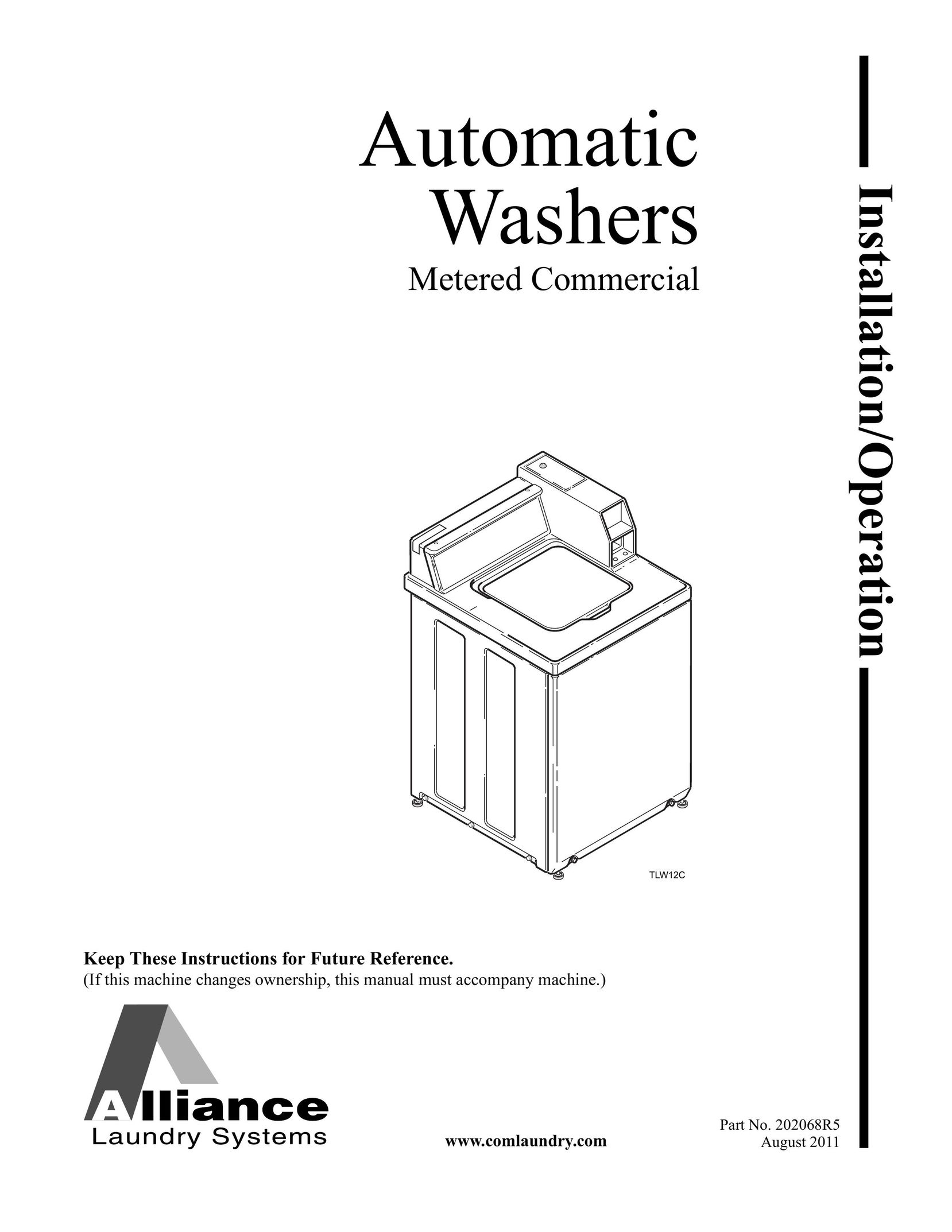 Alliance Laundry Systems TLW12CTLW12C Speaker User Manual (Page 1)