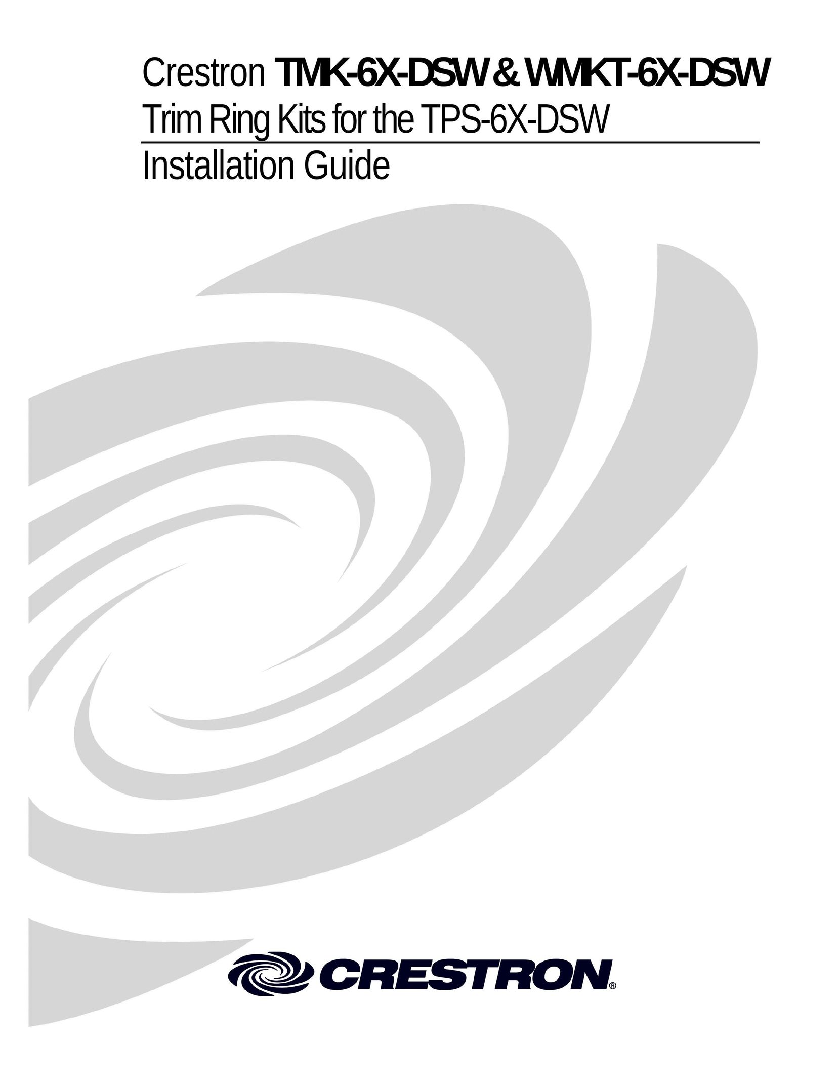 Crestron electronic TMK-6X-DSW MP3 Docking Station User Manual (Page 1)