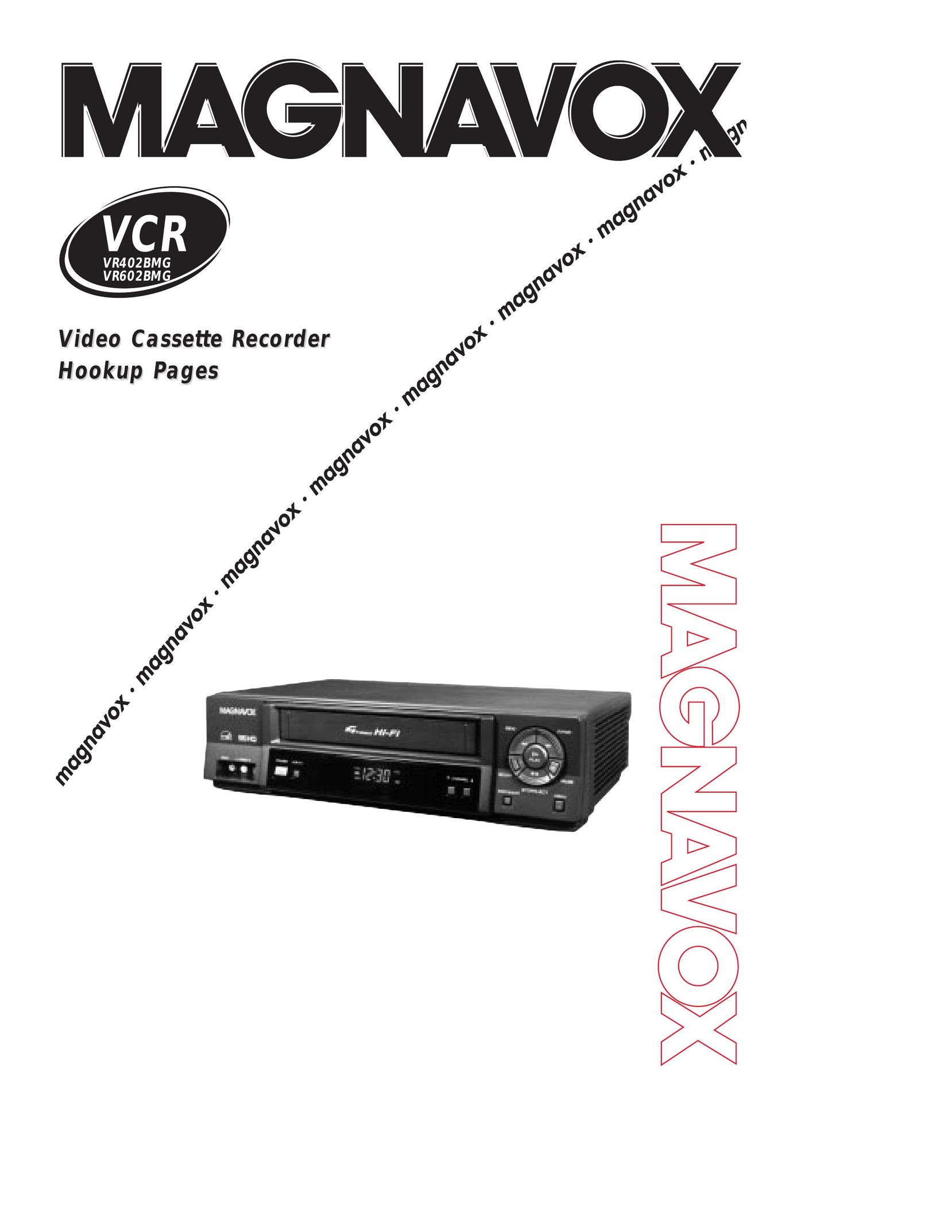 Magnavox VCRVR402BMG Network Hardware User Manual (Page 1)