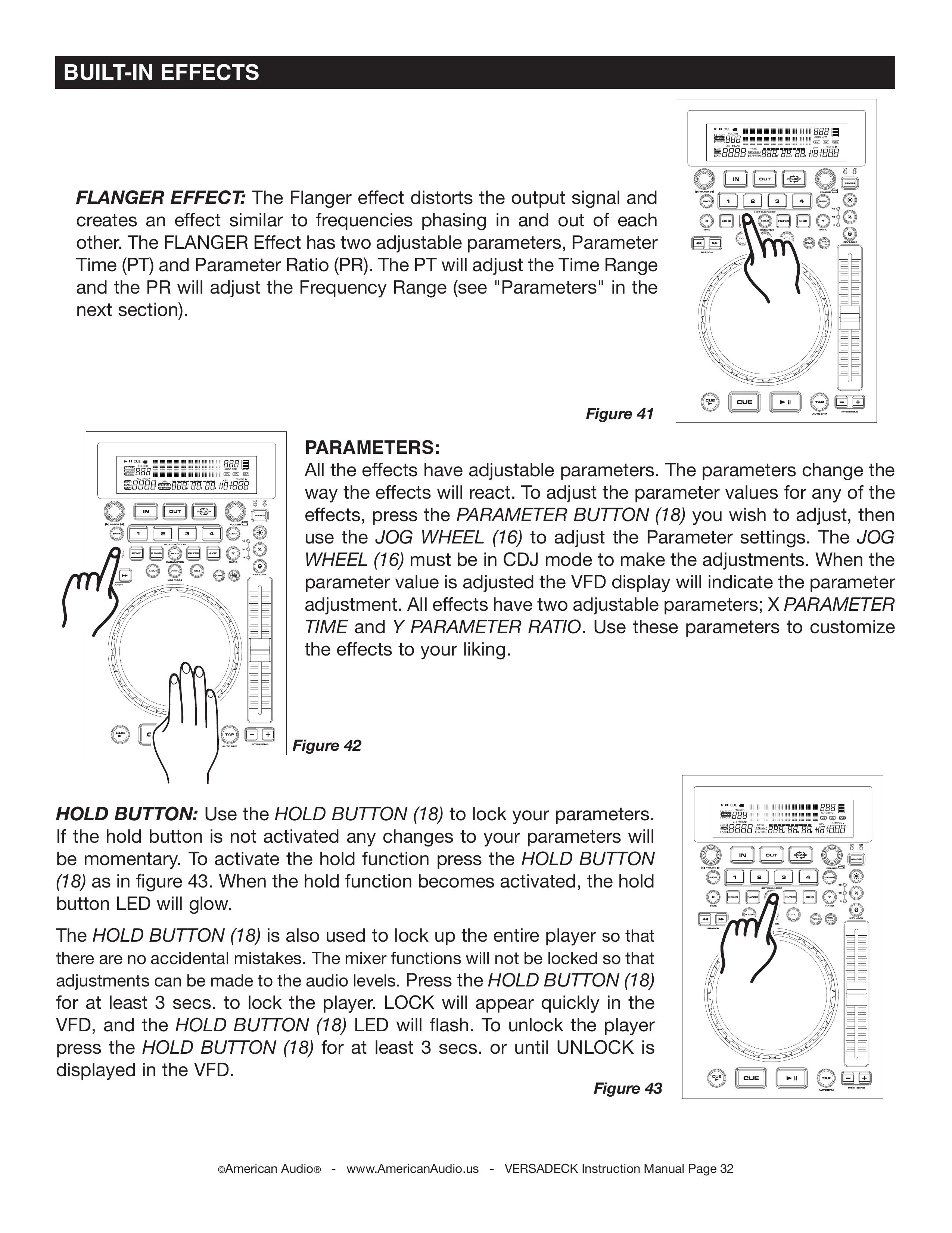 American Audio Versadeck DJ Equipment User Manual (Page 32)