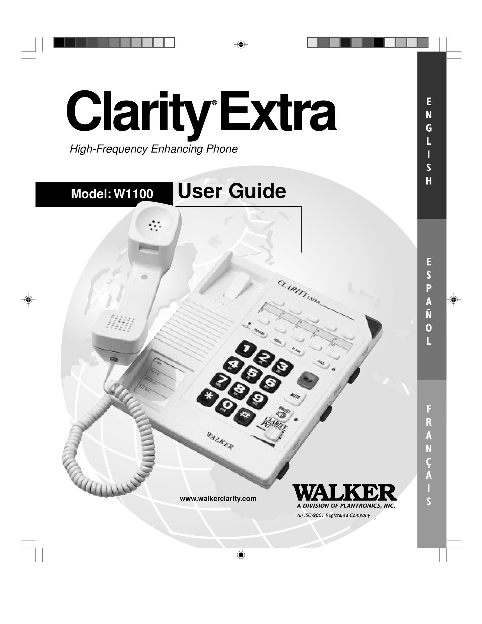 Walker W1100 Telephone User Manual (Page 1)