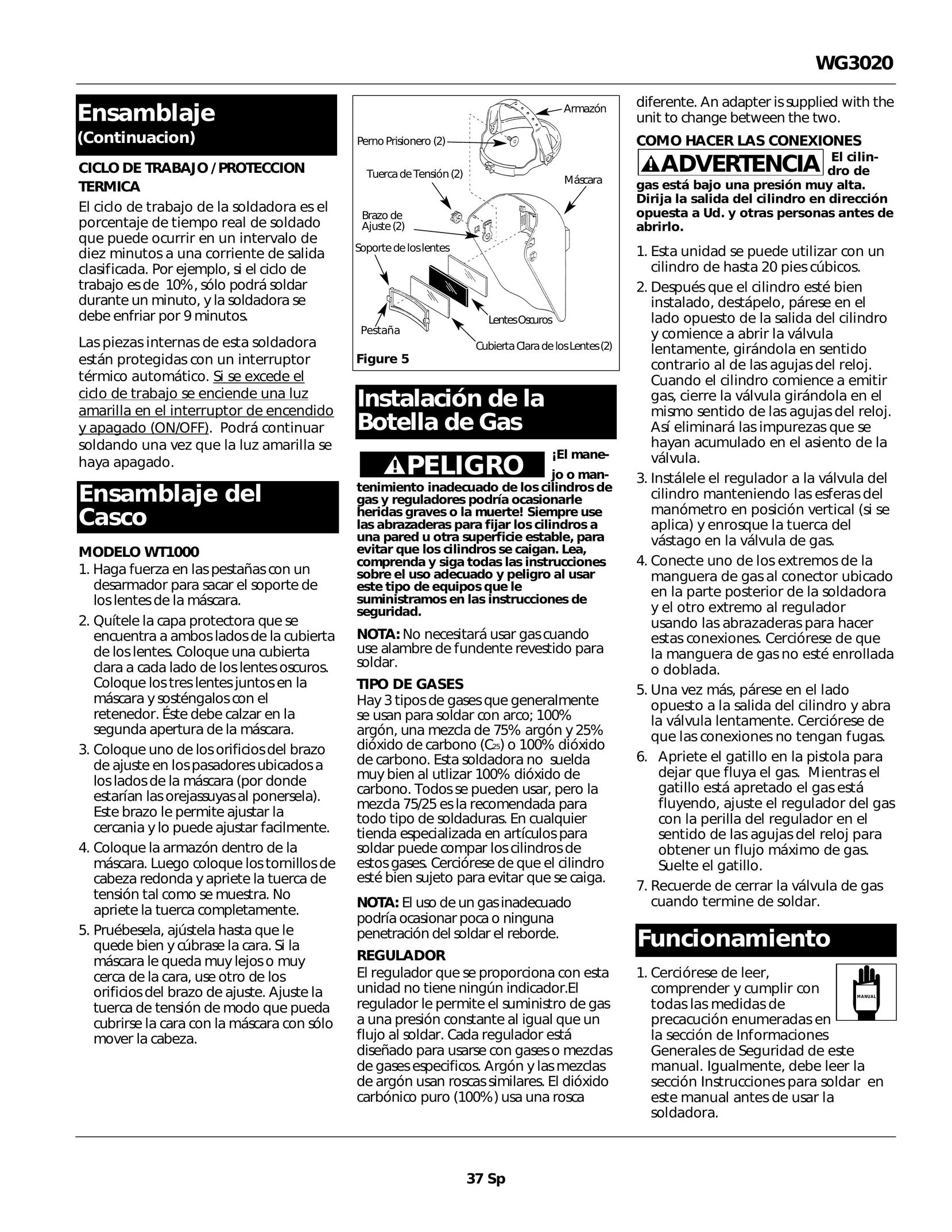 Campbell Hausfeld WG3020 Handheld Game System User Manual (Page 37)