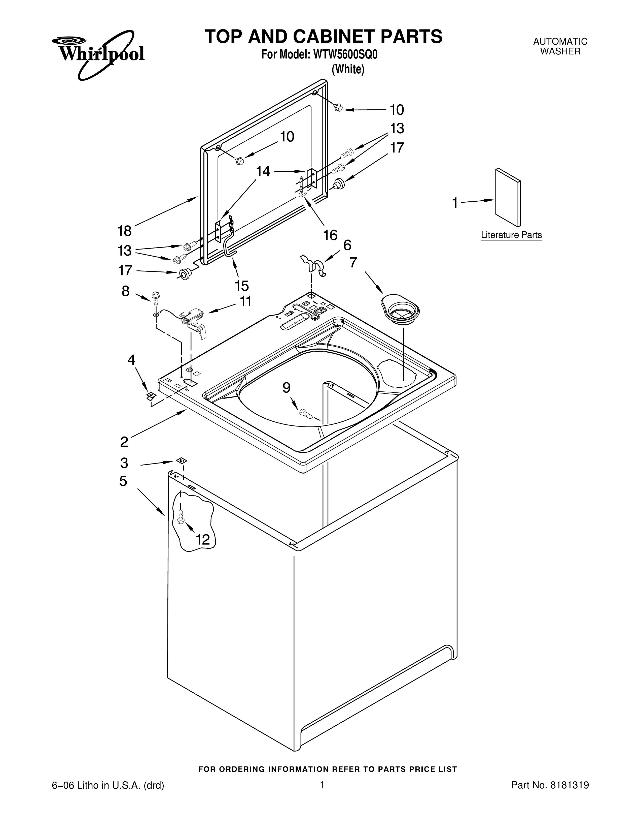 Whirlpool WTW5600SQ0 Dryer Accessories User Manual (Page 1)