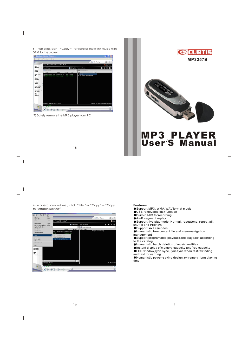 MP3257B (Page 1)
