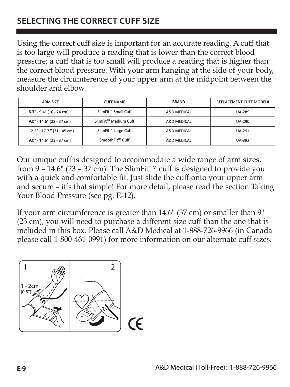 Premier/TriCheck Blood Pressure MOnitor UA-1020 (Page 10)