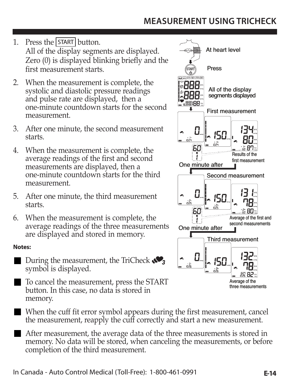 Premier/TriCheck Blood Pressure MOnitor UA-1020 (Page 15)