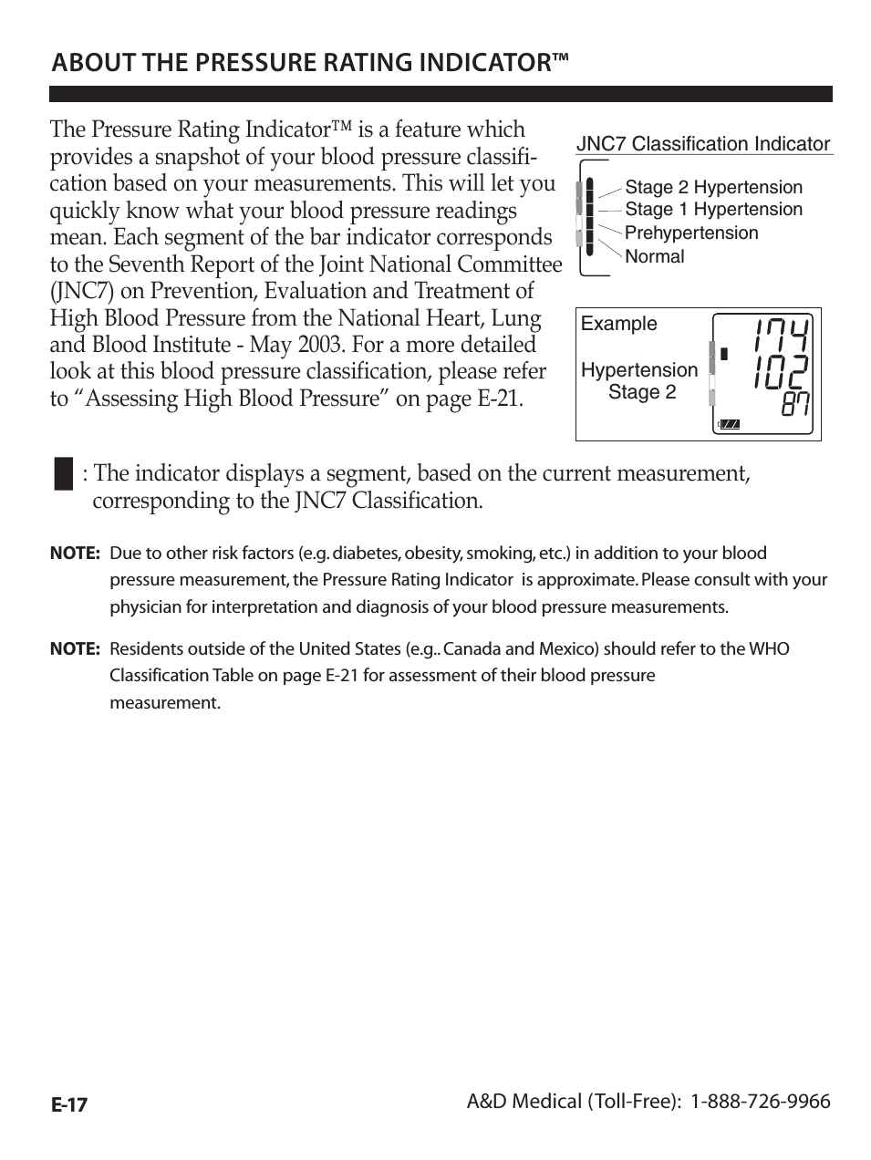 Premier/TriCheck Blood Pressure MOnitor UA-1020 (Page 18)