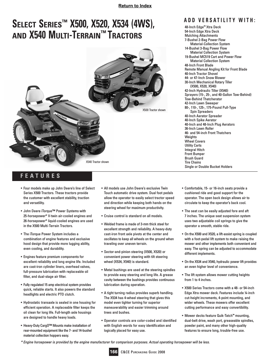 Select Series X520 (Page 1)