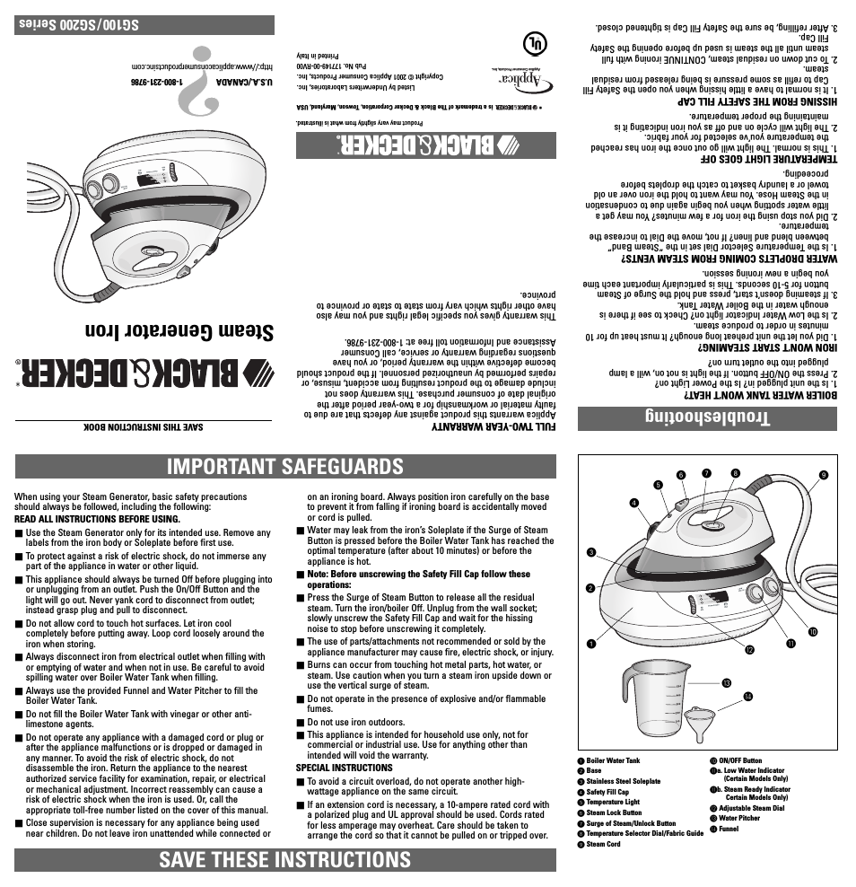 SG200 Series (Page 1)