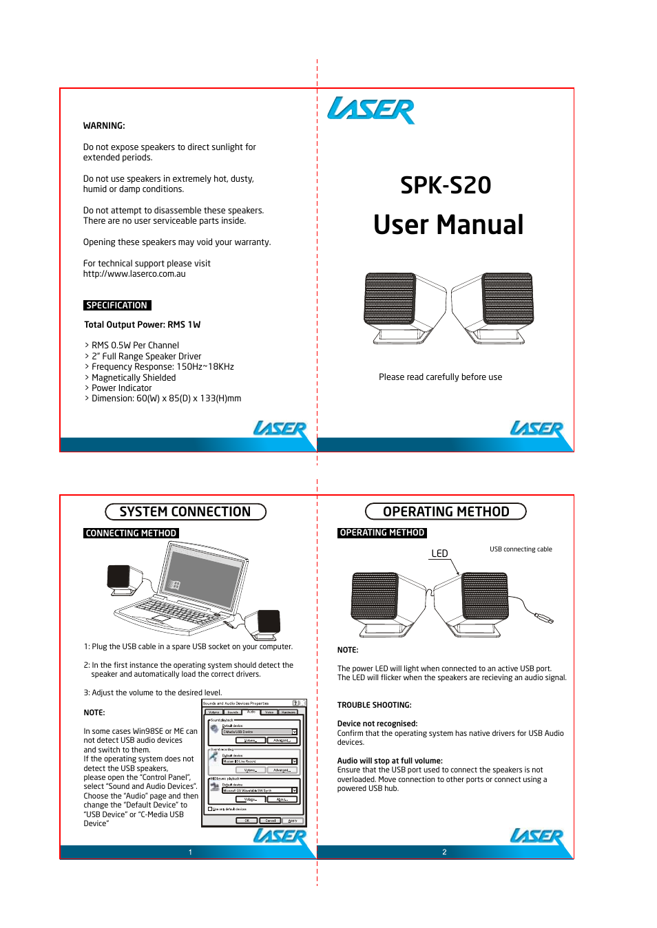 SPK-S20 (Page 1)