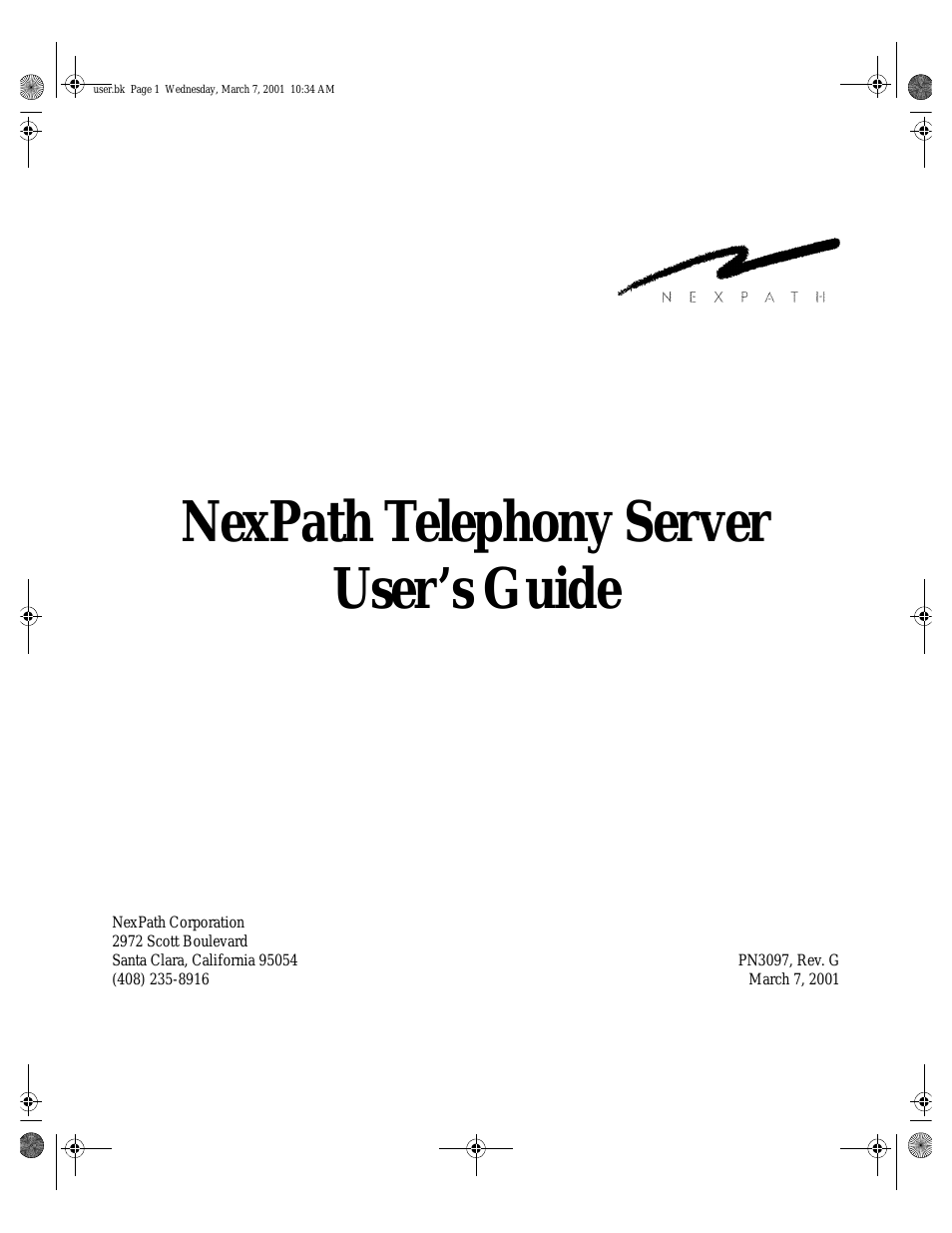Telephony (Page 1)
