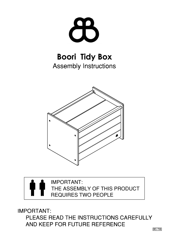 Tidy Box BC-TIB (Page 1)