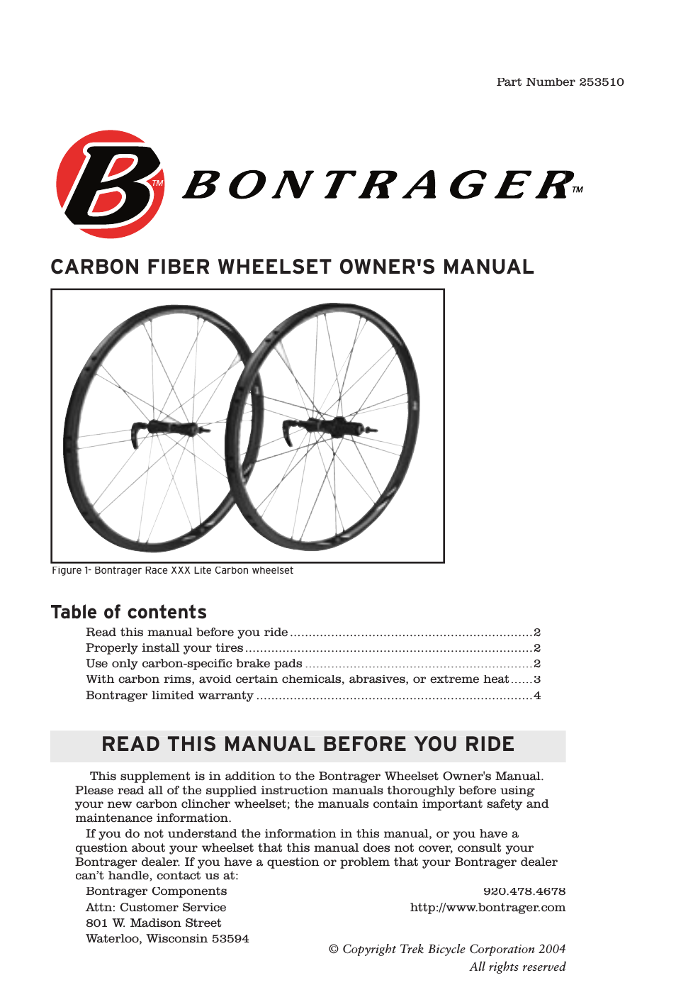 Wheelset (Page 1)