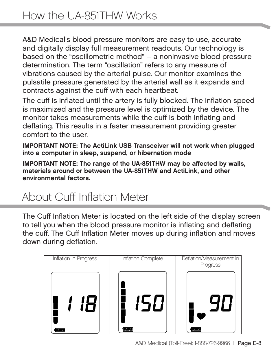 Wireless Automatic Blood Pressure Monitor UA-851THW (Page 11)