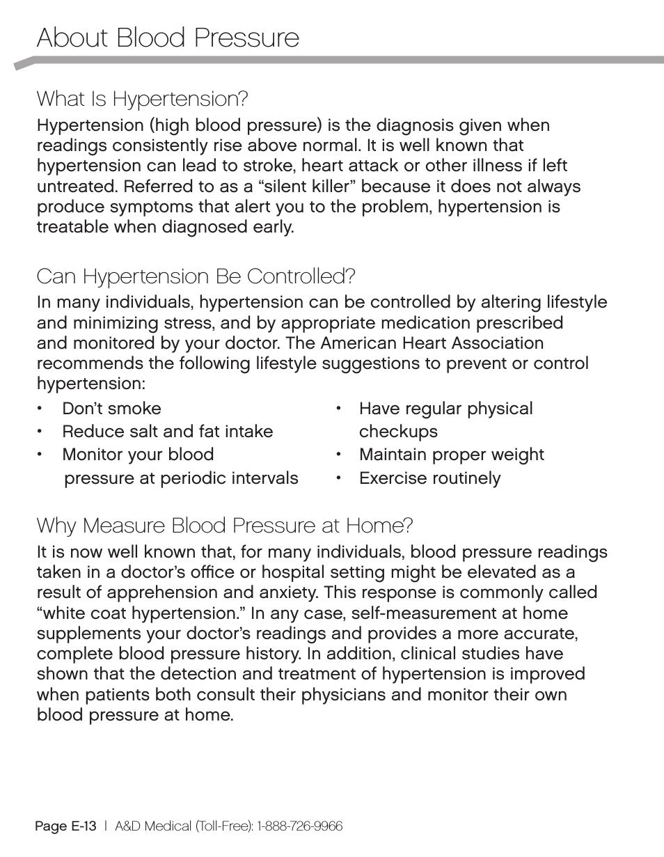Wireless Automatic Blood Pressure Monitor UA-851THW (Page 16)