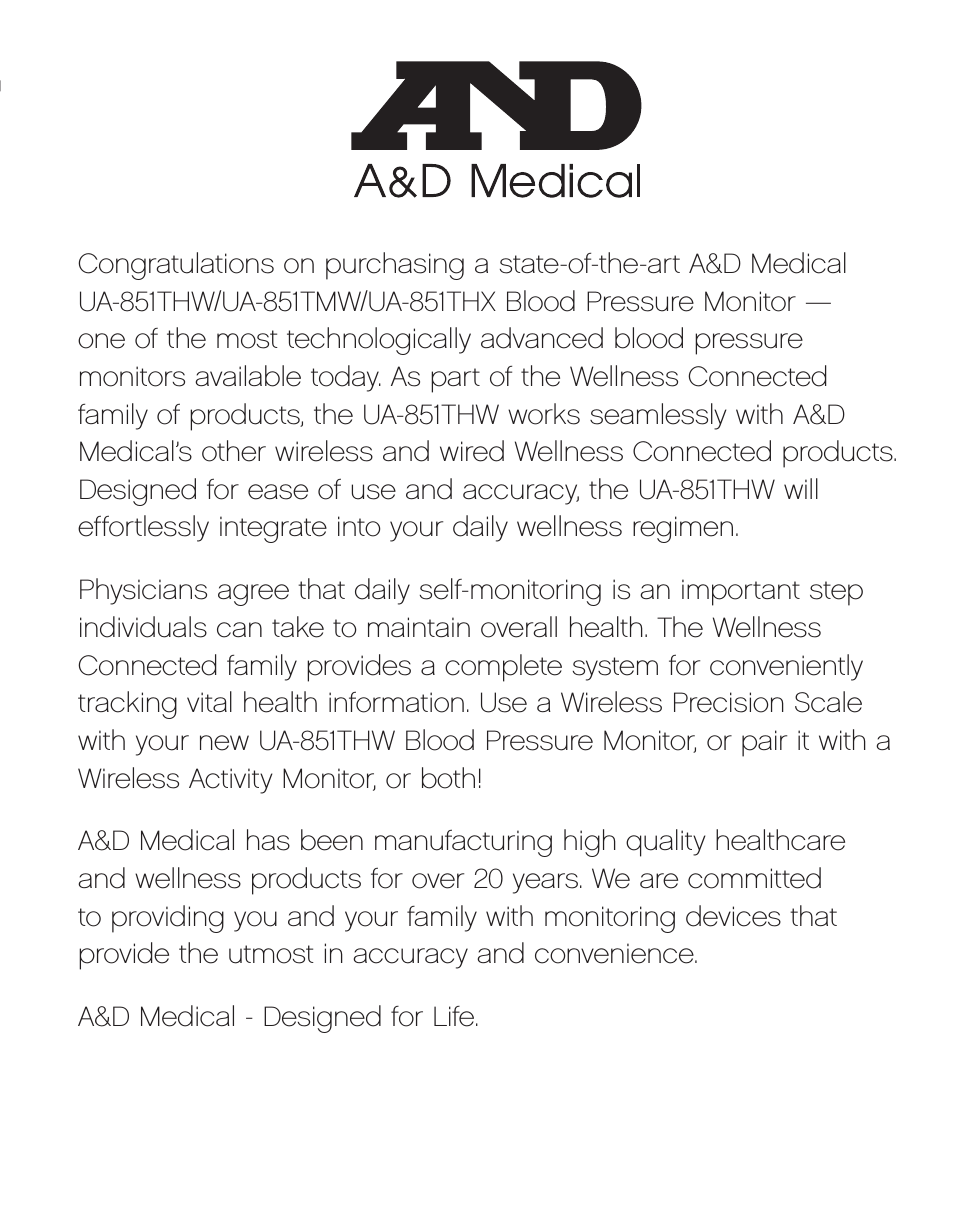 Wireless Automatic Blood Pressure Monitor UA-851THW (Page 3)