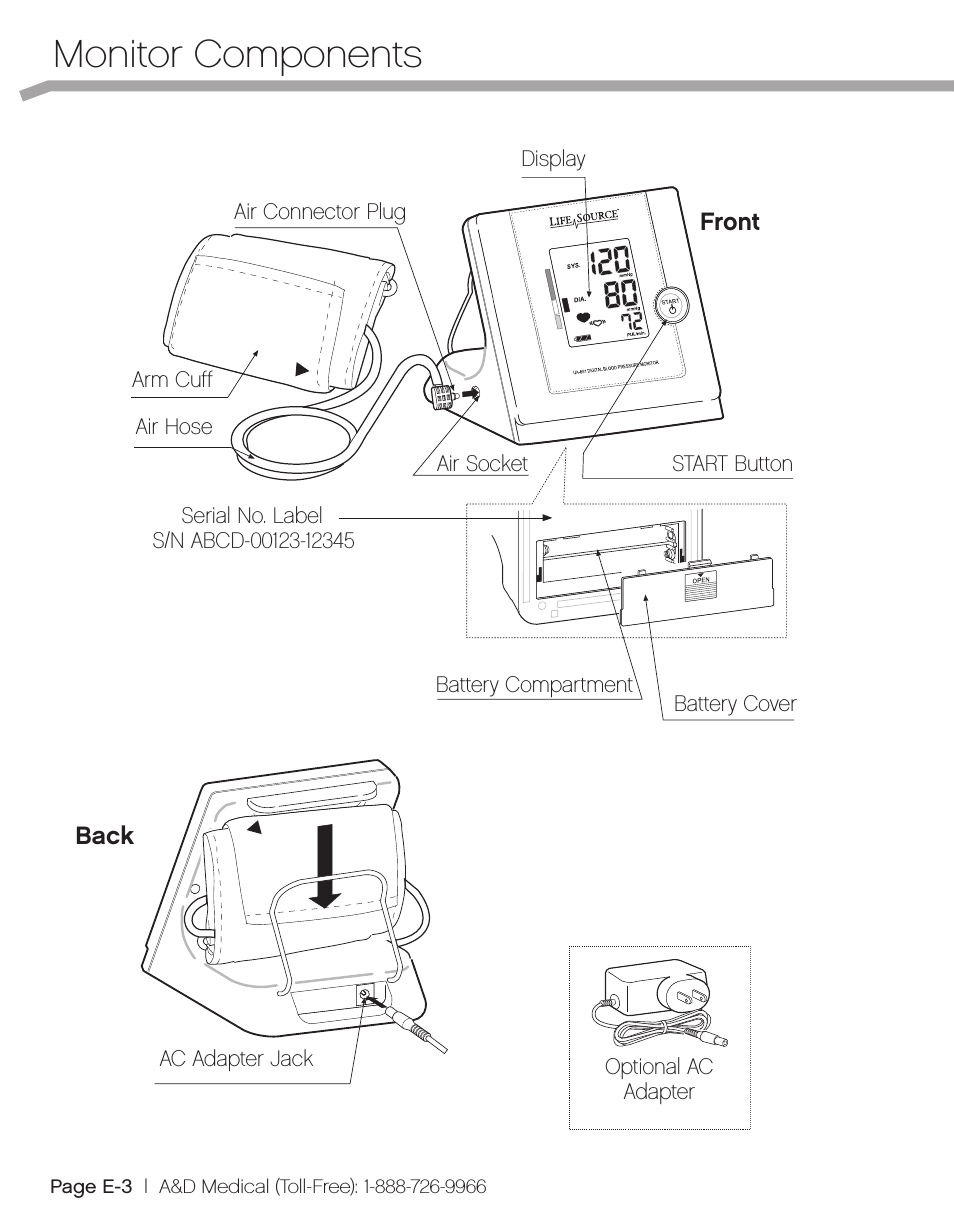 Wireless Automatic Blood Pressure Monitor UA-851THW (Page 6)