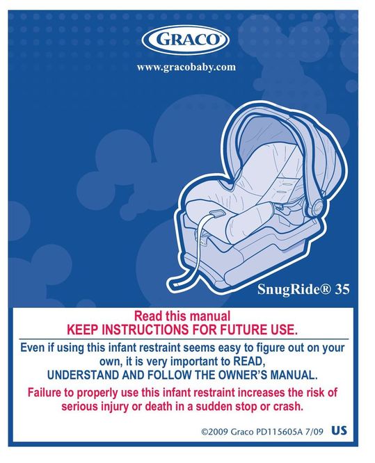 Graco 35 Baby Accessories User Manual