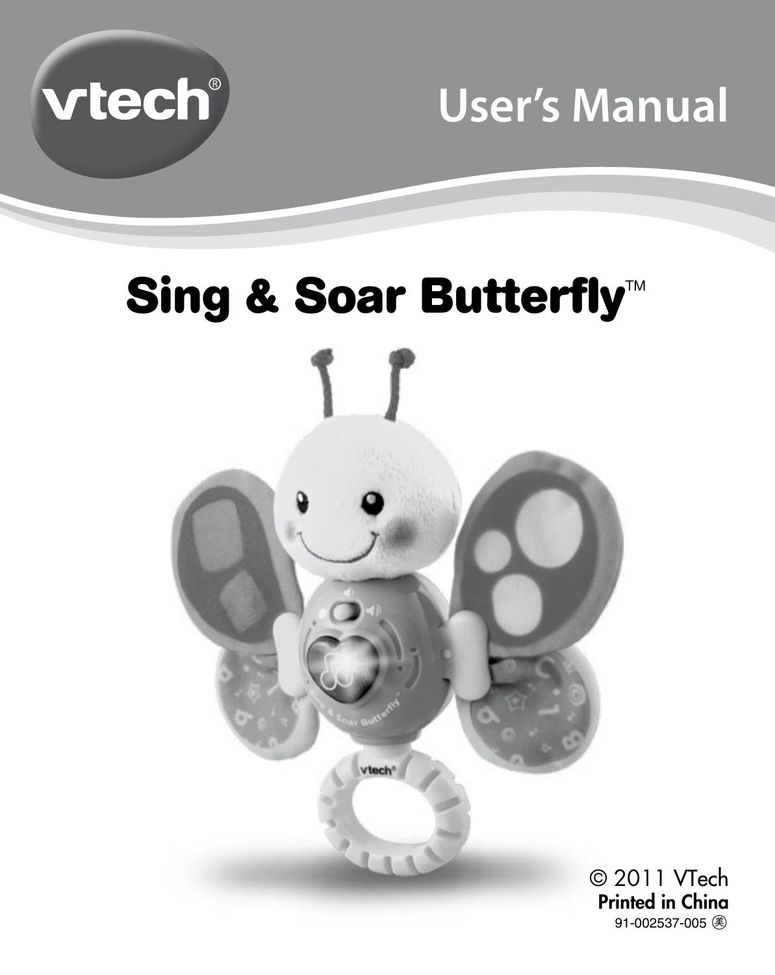 VTech 91-002537-005 Baby Accessories User Manual