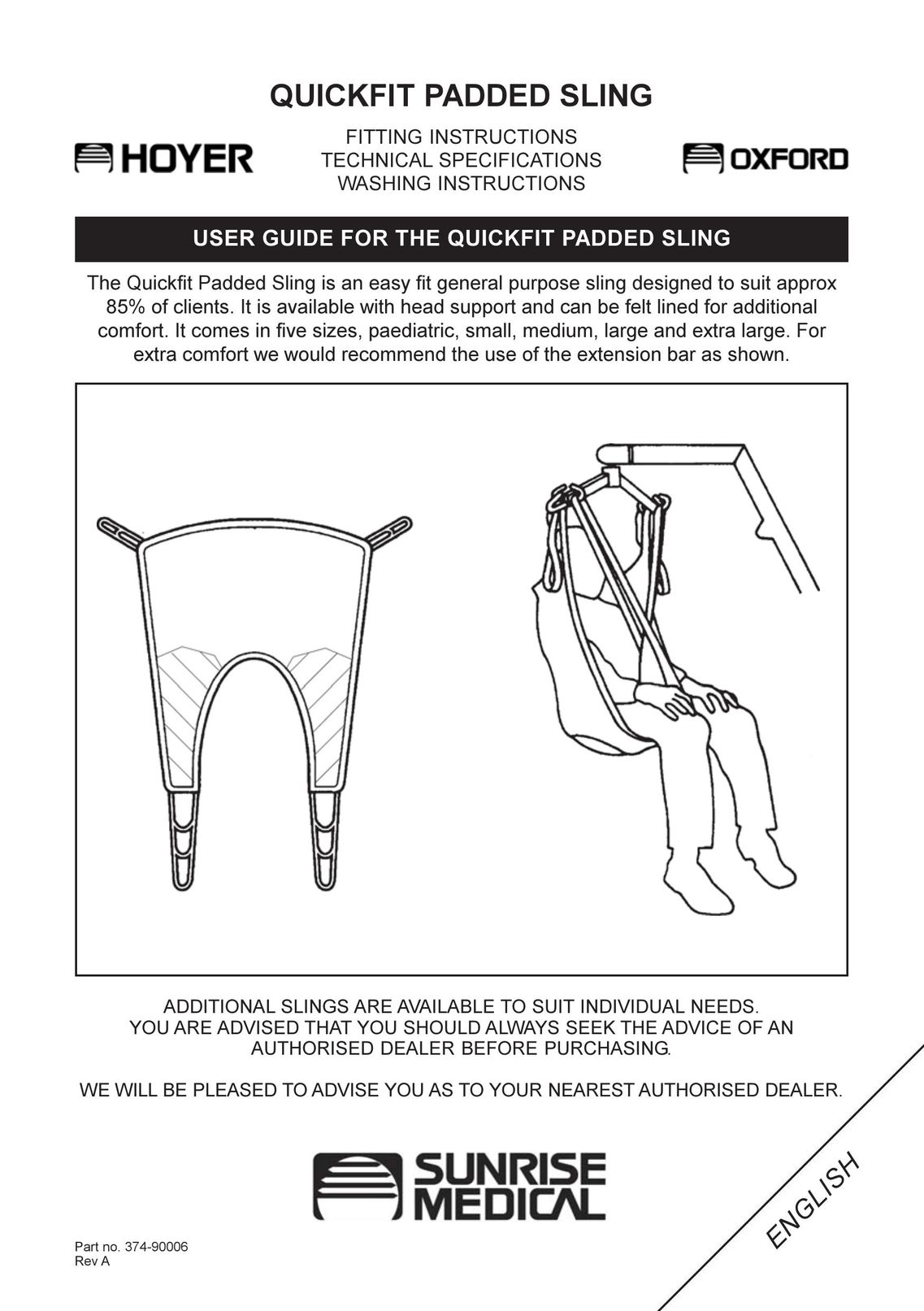 Sunrise Medical Quick Fit Baby Carrier User Manual