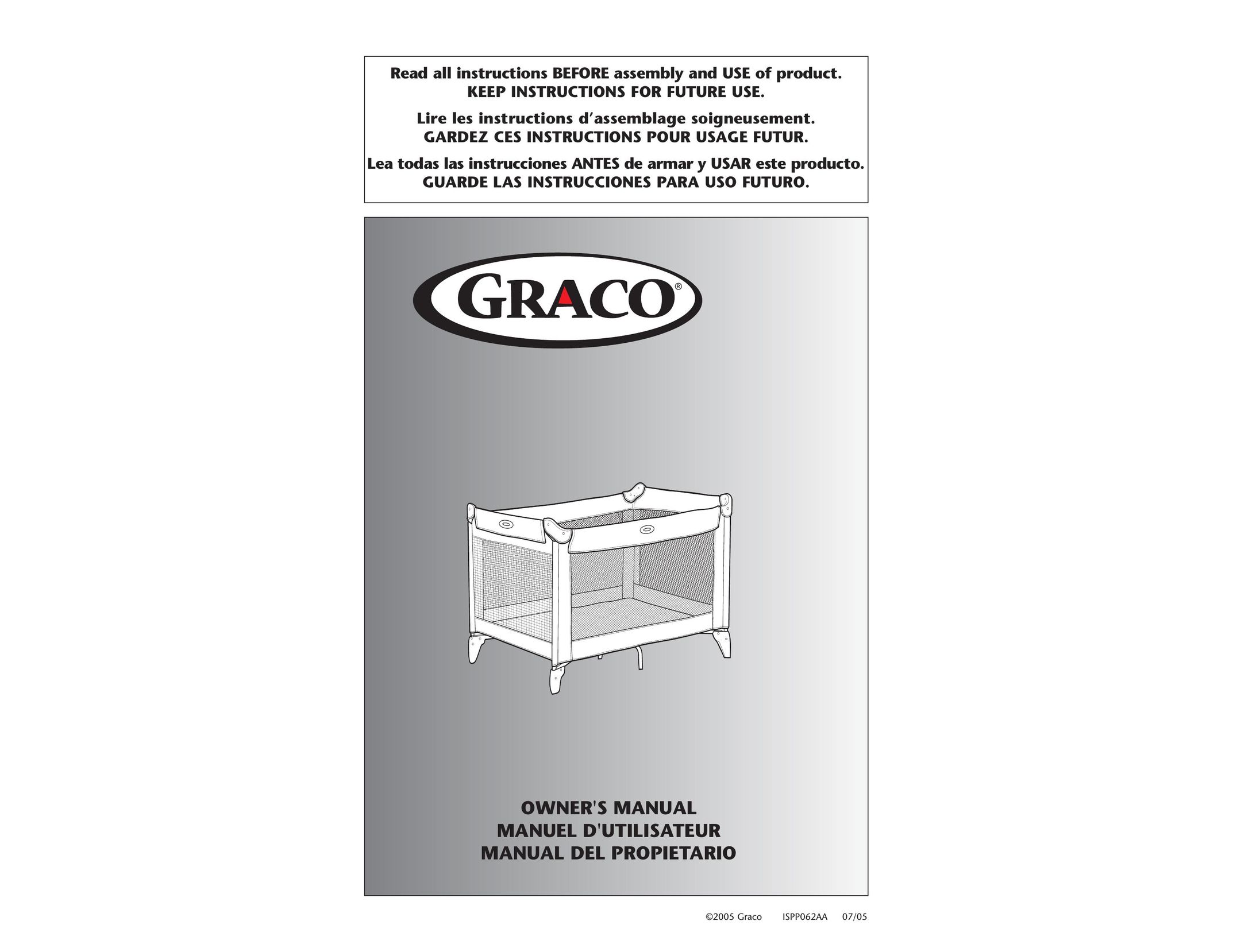 Graco ISPP062AA Baby Furniture User Manual