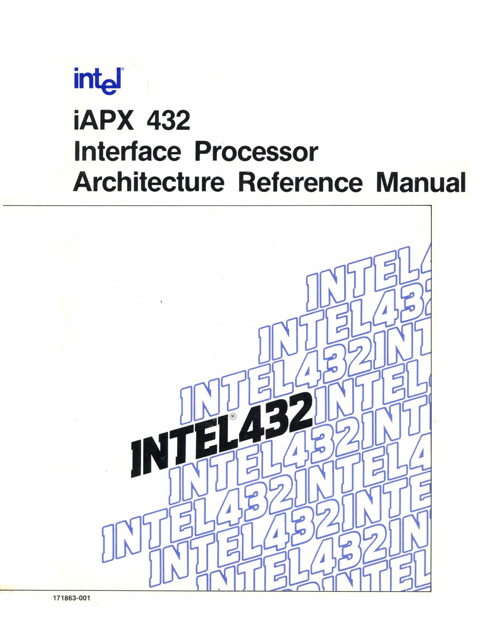 Intel iapx 432 Baby Furniture User Manual