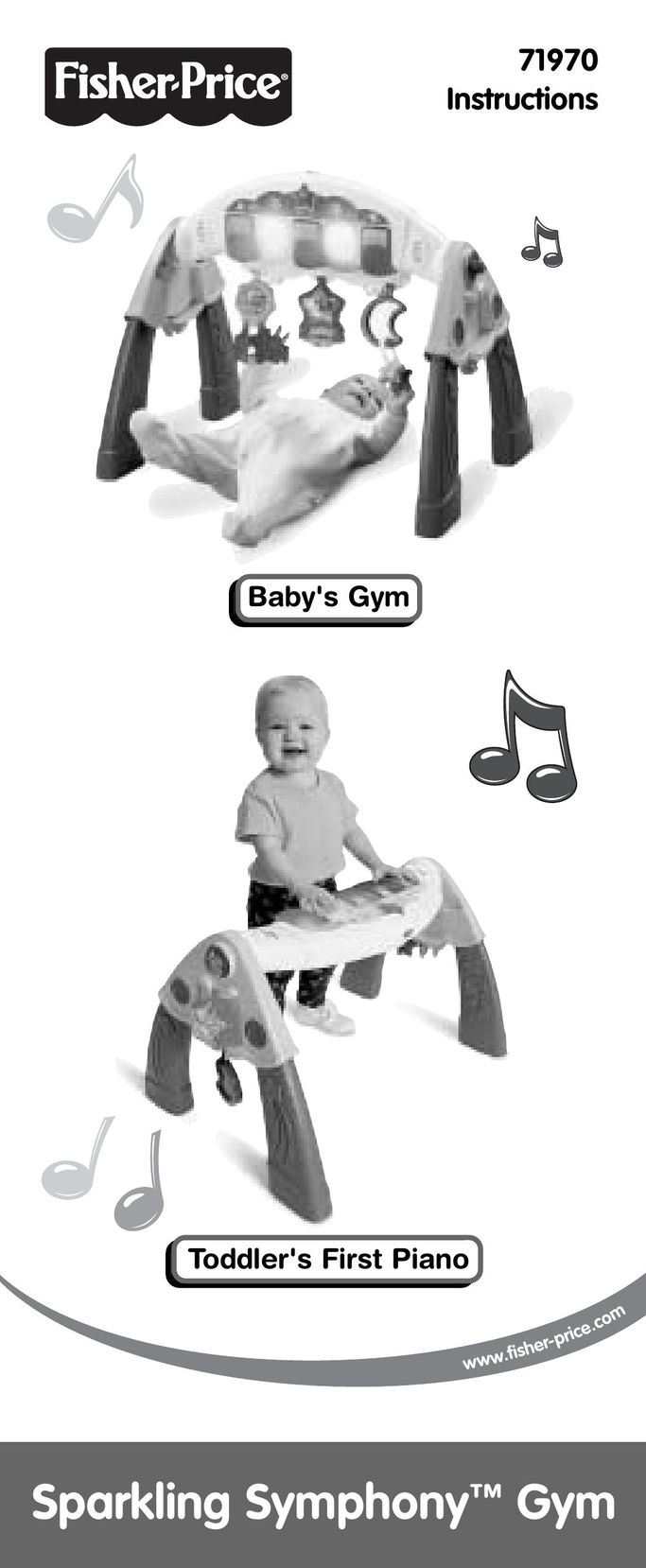 Fisher-Price 71970 Baby Gym User Manual