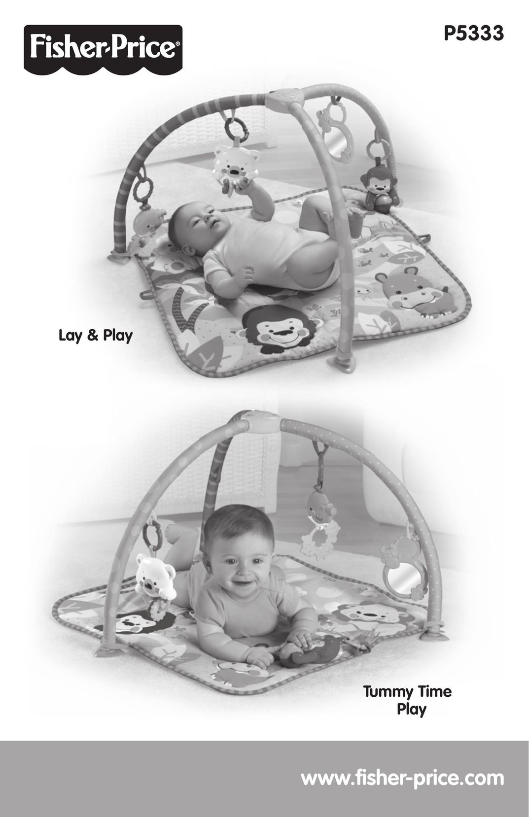 Fisher-Price P5333 Baby Gym User Manual