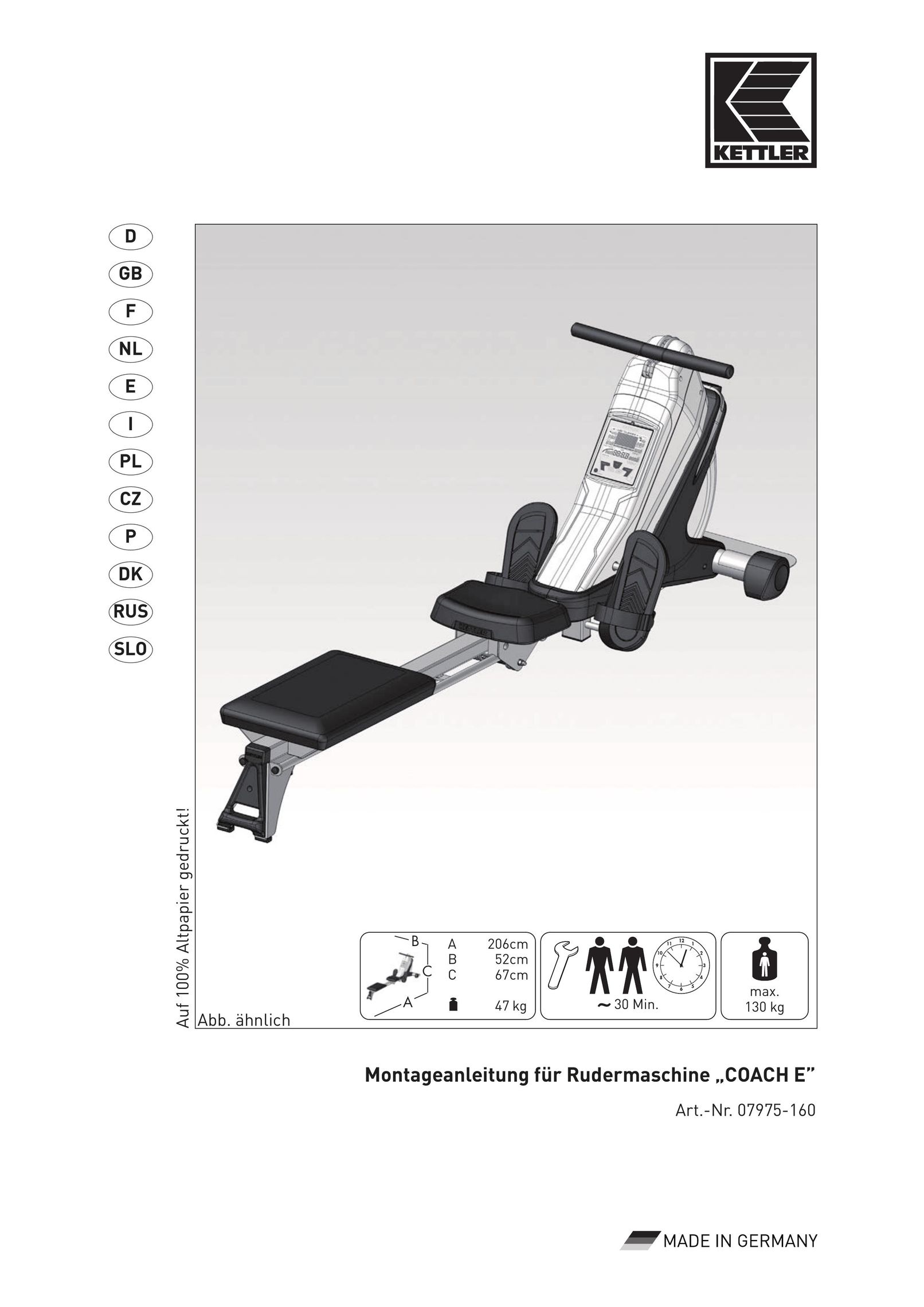 Kettler 07975-160 Baby Gym User Manual