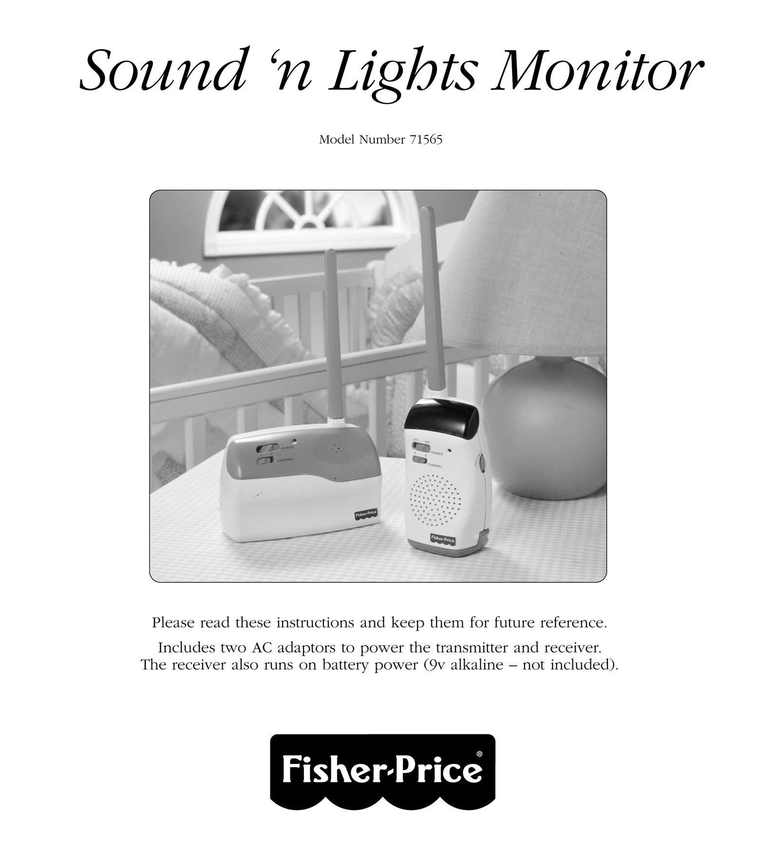Fisher-Price 71565 Baby Monitor User Manual