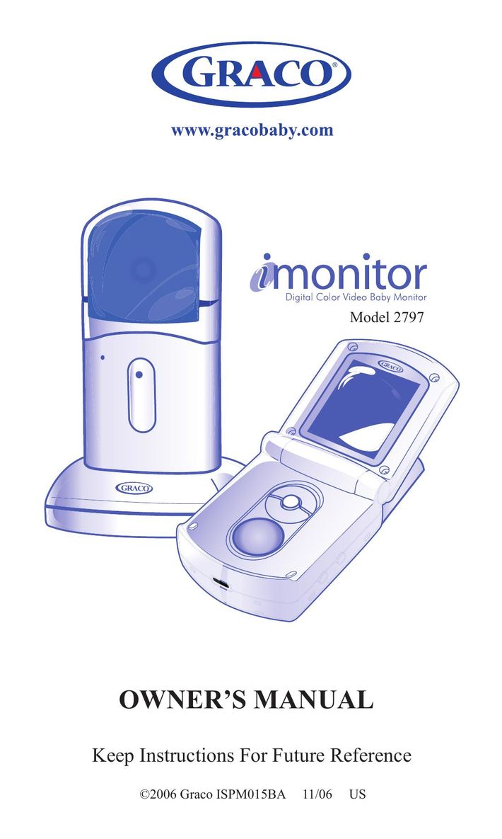 Graco 2797 Baby Monitor User Manual